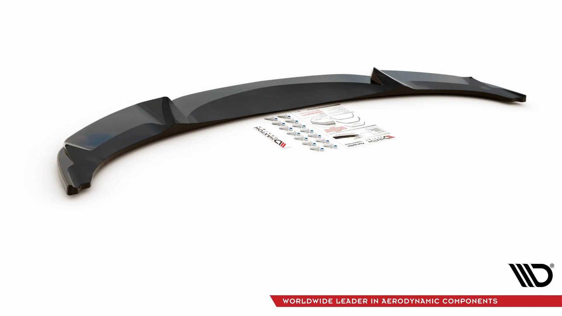 Frontspoiler BMW 5 (F10 / F11) M-Pakke 2010-2017 | V.3 Glossy Black Edition – bilde 8