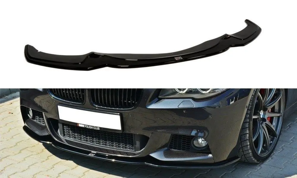 Frontspoiler BMW 5 (F10 / F11) M-Pakke 2011 - 2017 | V.2 Glossy Black Edition