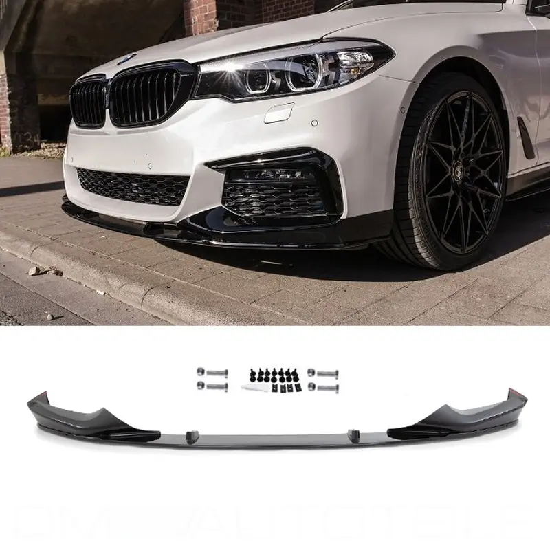 Frontspoiler BMW 5 (G30 / G31) 2017 - 2020 | PERFORMANCE GLOSSY BLACK