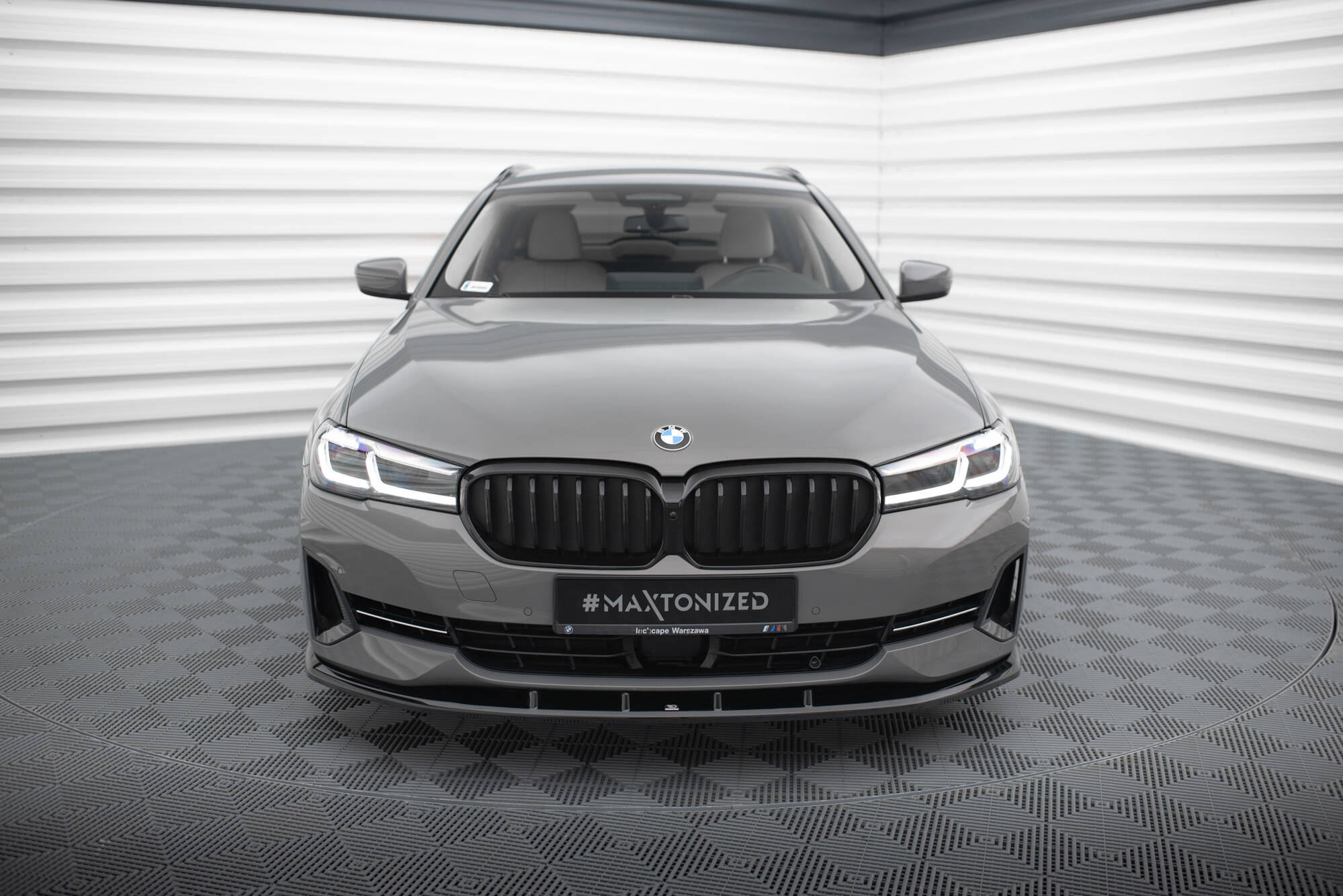 Frontspoiler BMW 5 (G30/G31) Facelift 2020 - 2023 | Sport Glossy Black Edition V1 – bilde 2