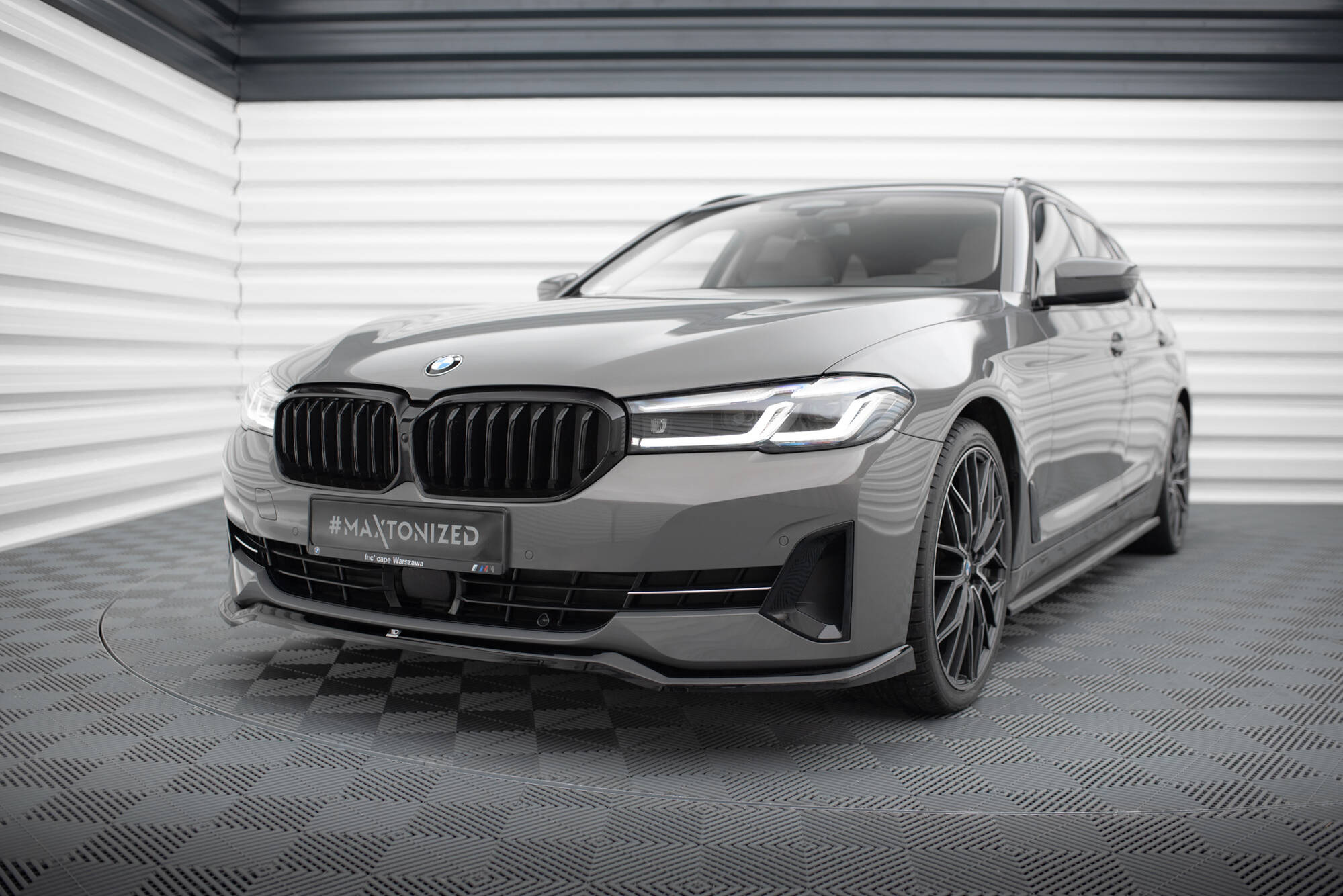Frontspoiler BMW 5 (G30/G31) Facelift 2020 - 2023 | Sport Glossy Black Edition V2