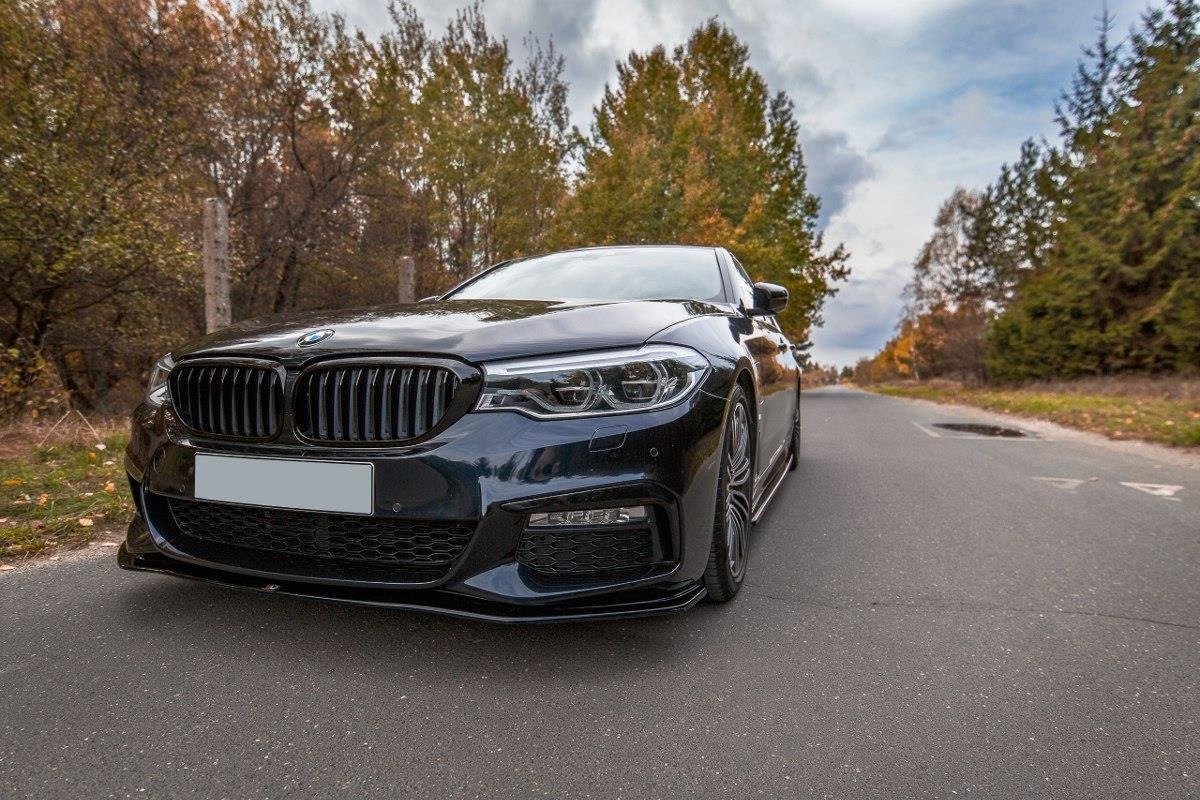 Frontspoiler BMW 5 (G30 / G31) M-Pakke 2017 - 2020 | V.2 Glossy Black Edition
