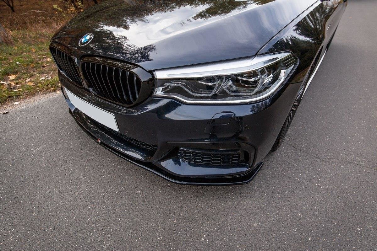 Frontspoiler BMW 5 (G30 / G31) M-Pakke 2017 - 2020 | V.2 Glossy Black Edition – bilde 3
