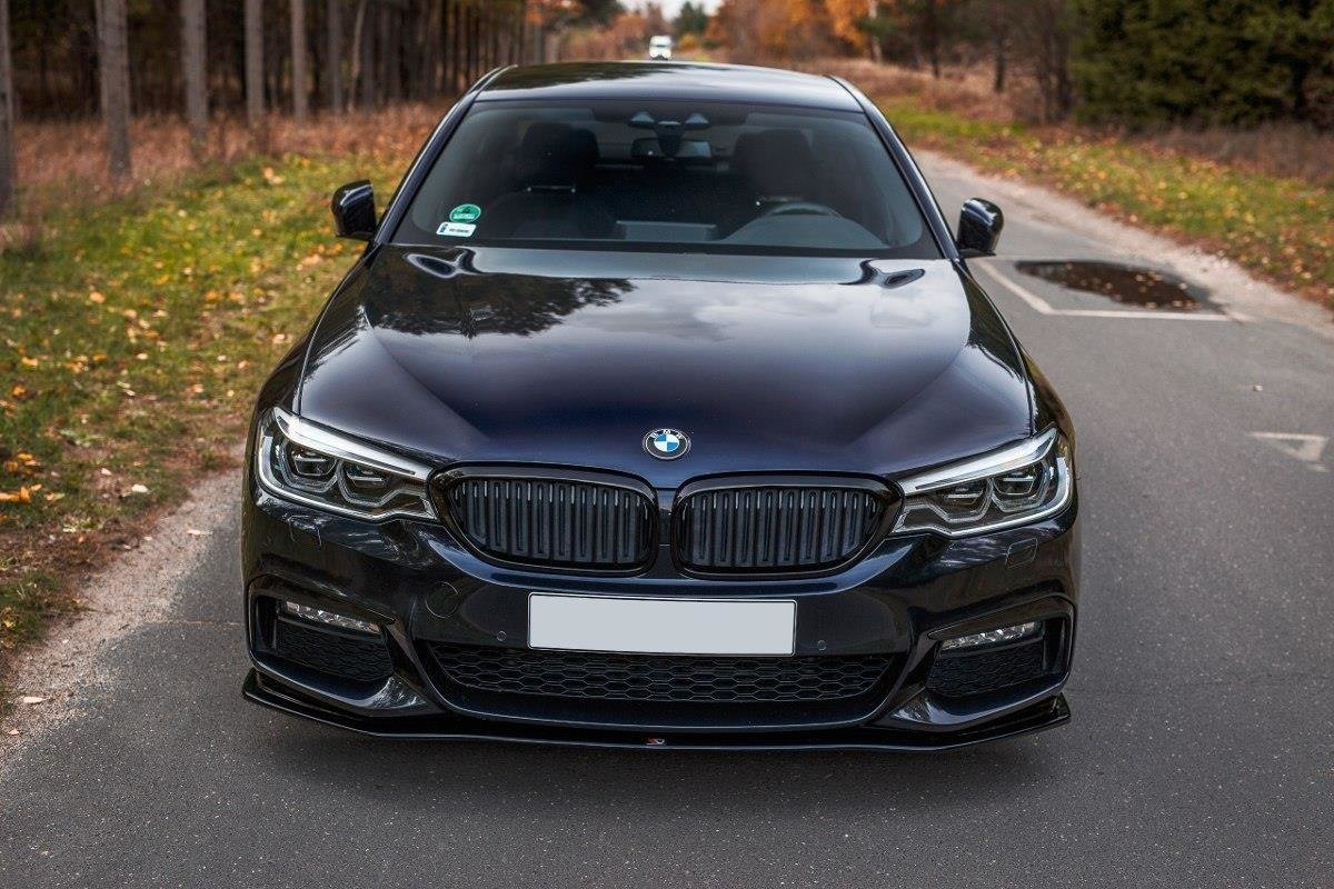 Frontspoiler BMW 5 (G30 / G31) M-Pakke 2017 - 2020 | V.2 Glossy Black Edition – bilde 4