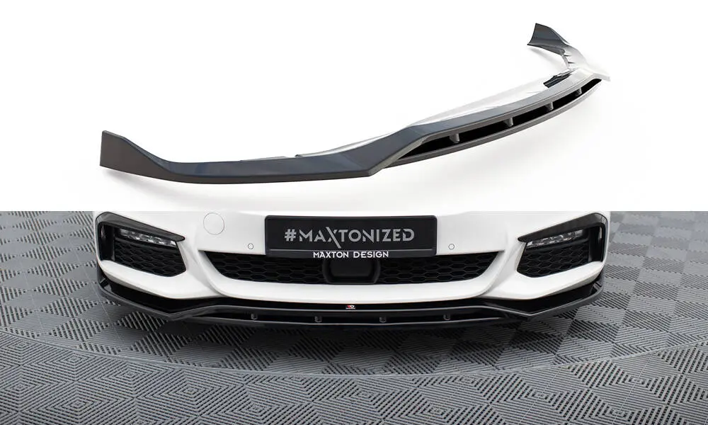 Frontspoiler BMW 5 (G30 / G31) M-Pakke 2017 - 2020 | V.3 Glossy Black Edition – bilde 2