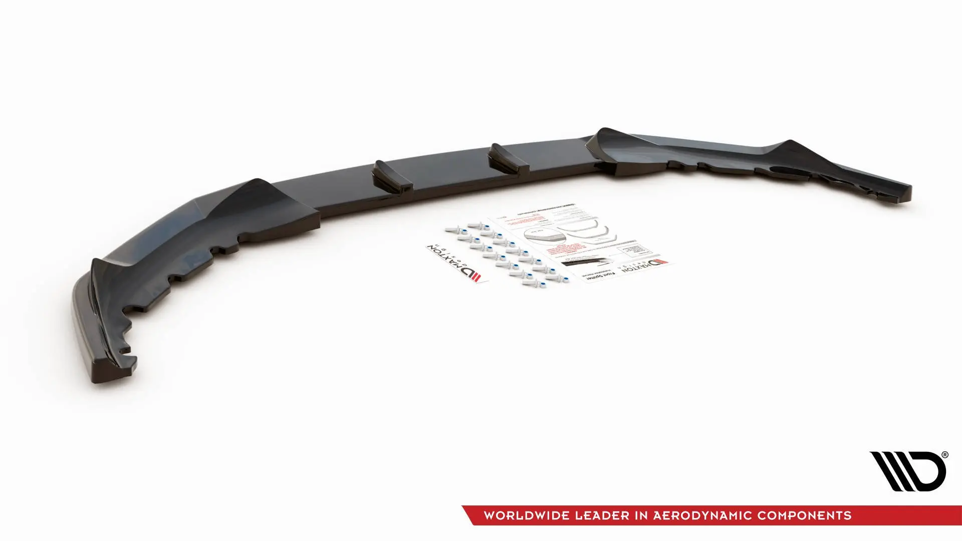 Frontspoiler BMW 5 (G30 / G31) M-Pakke Facelift 2020 - 2023 | V.1 Glossy Black Edition – bilde 3