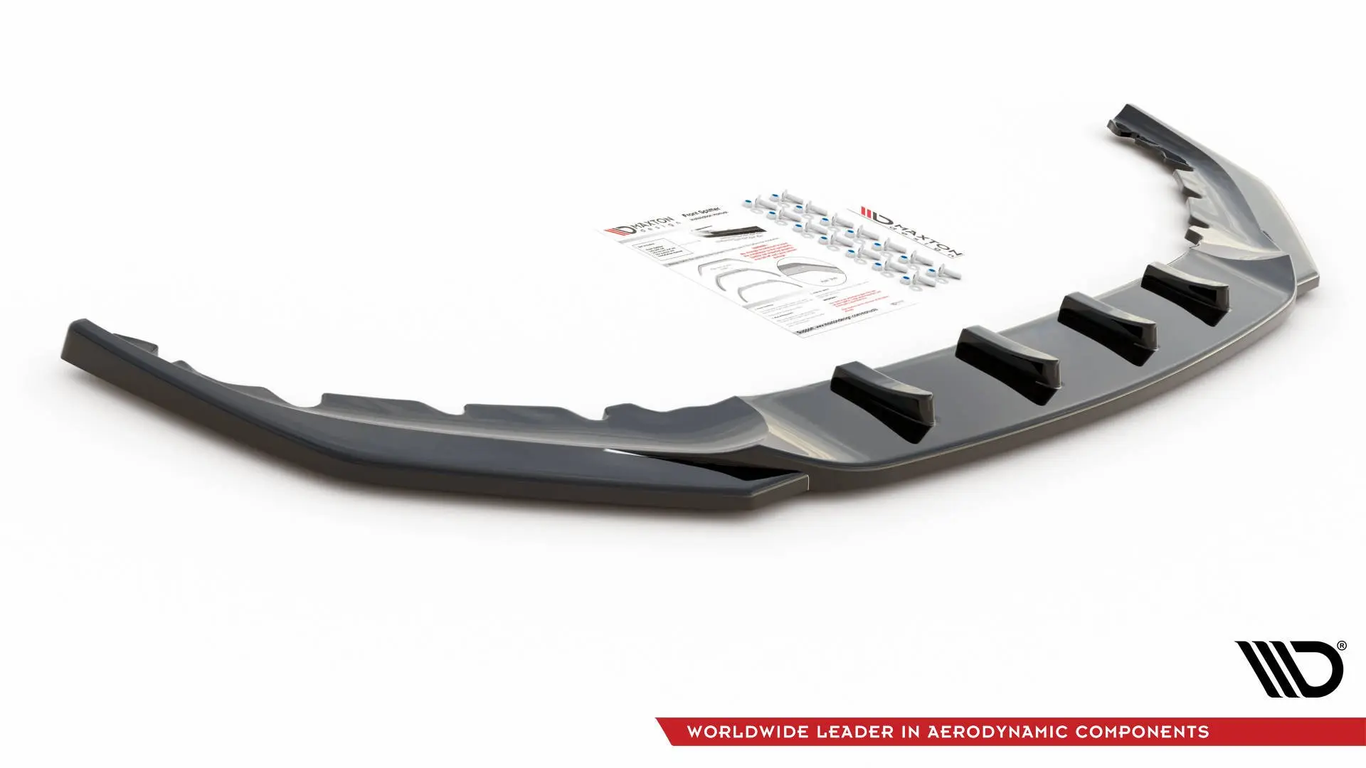 Frontspoiler BMW 5 (G30 / G31) M-Pakke Facelift 2020 - 2023 | V.2 Glossy Black Edition – bilde 4