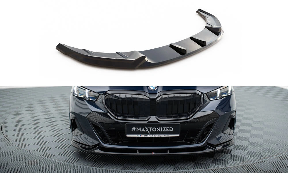 Frontspoiler BMW 5 / i5 (G60/G61) M-Pack 2023 -> | V.1 Glossy Black Edition