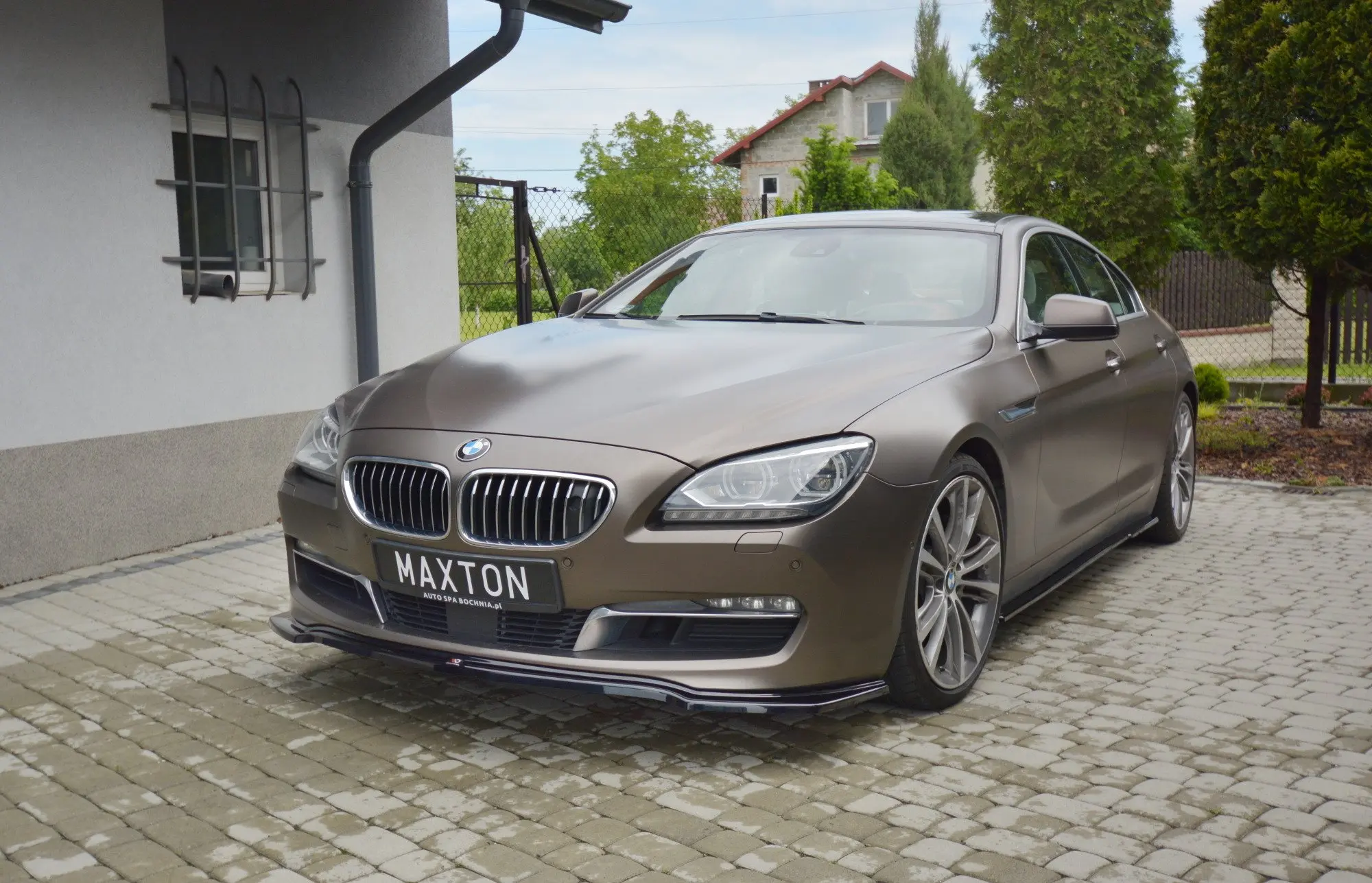 Frontspoiler BMW 6 Gran Coupe (F06) 2011 - 2014 | Black Edition – bilde 2