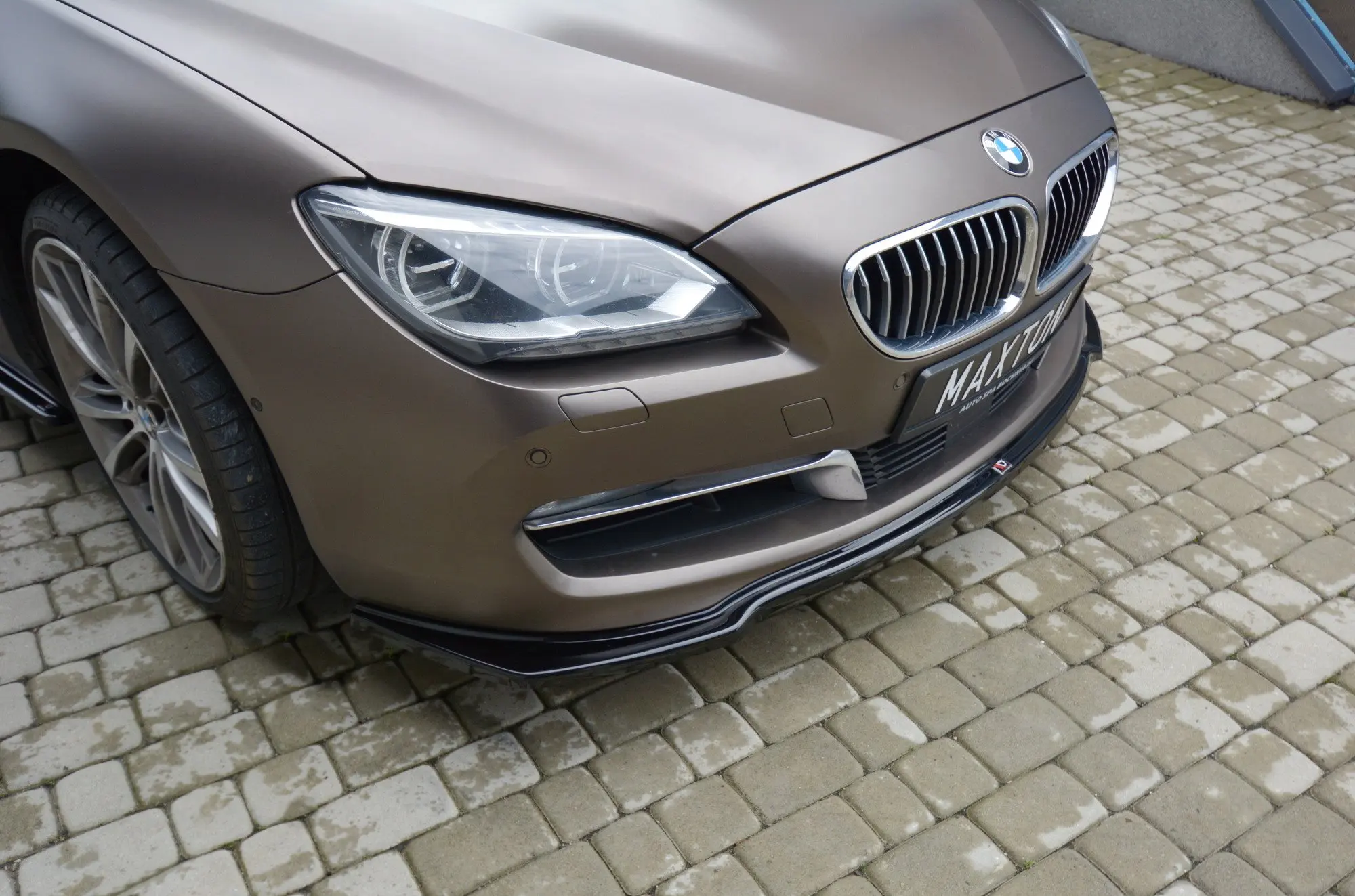 Frontspoiler BMW 6 Gran Coupe (F06) 2011 - 2014 | Black Edition – bilde 4