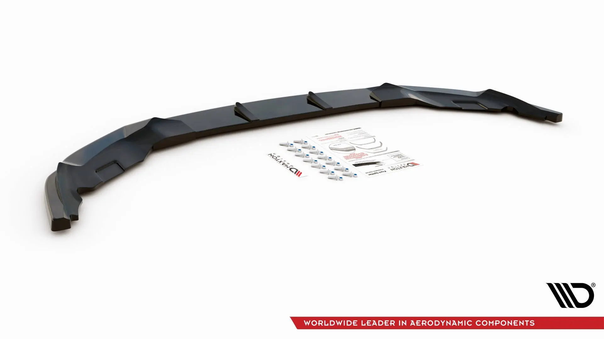 Frontspoiler BMW 6 GT M-pakke (G32) Facelift 2020 - 2023 | Glossy Black Edition – bilde 4