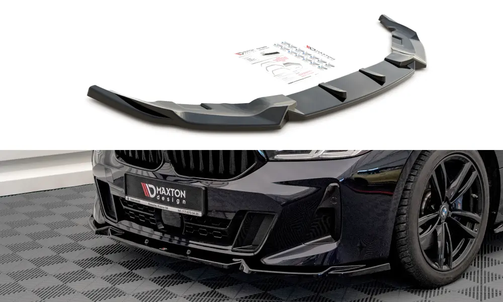 Frontspoiler BMW 6 GT M-pakke (G32) Facelift 2020 - 2023 | Glossy Black Edition – bilde 5