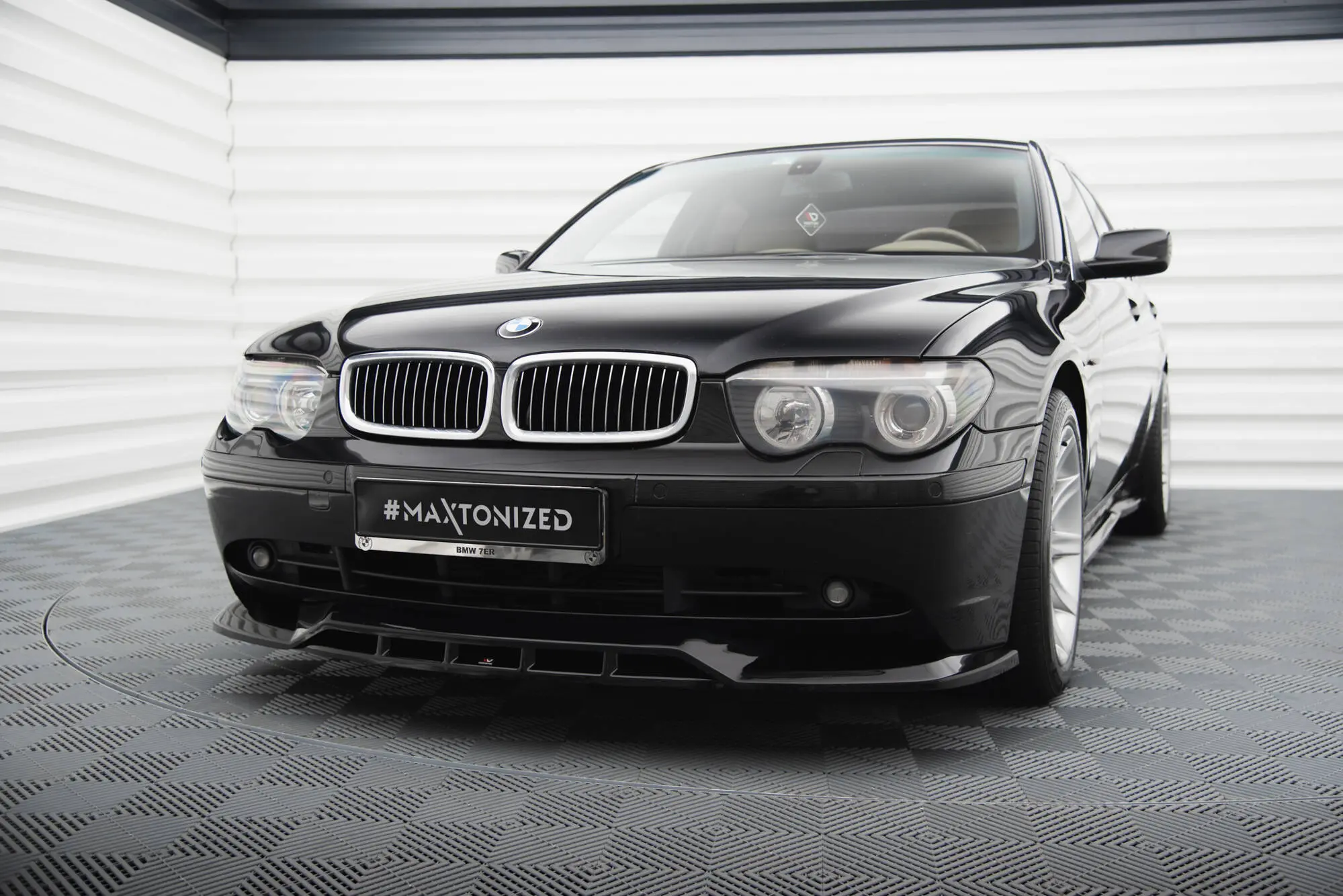 Frontspoiler BMW 7 (E65) 2001 - 2005 | Glossy Black Edition – bilde 4