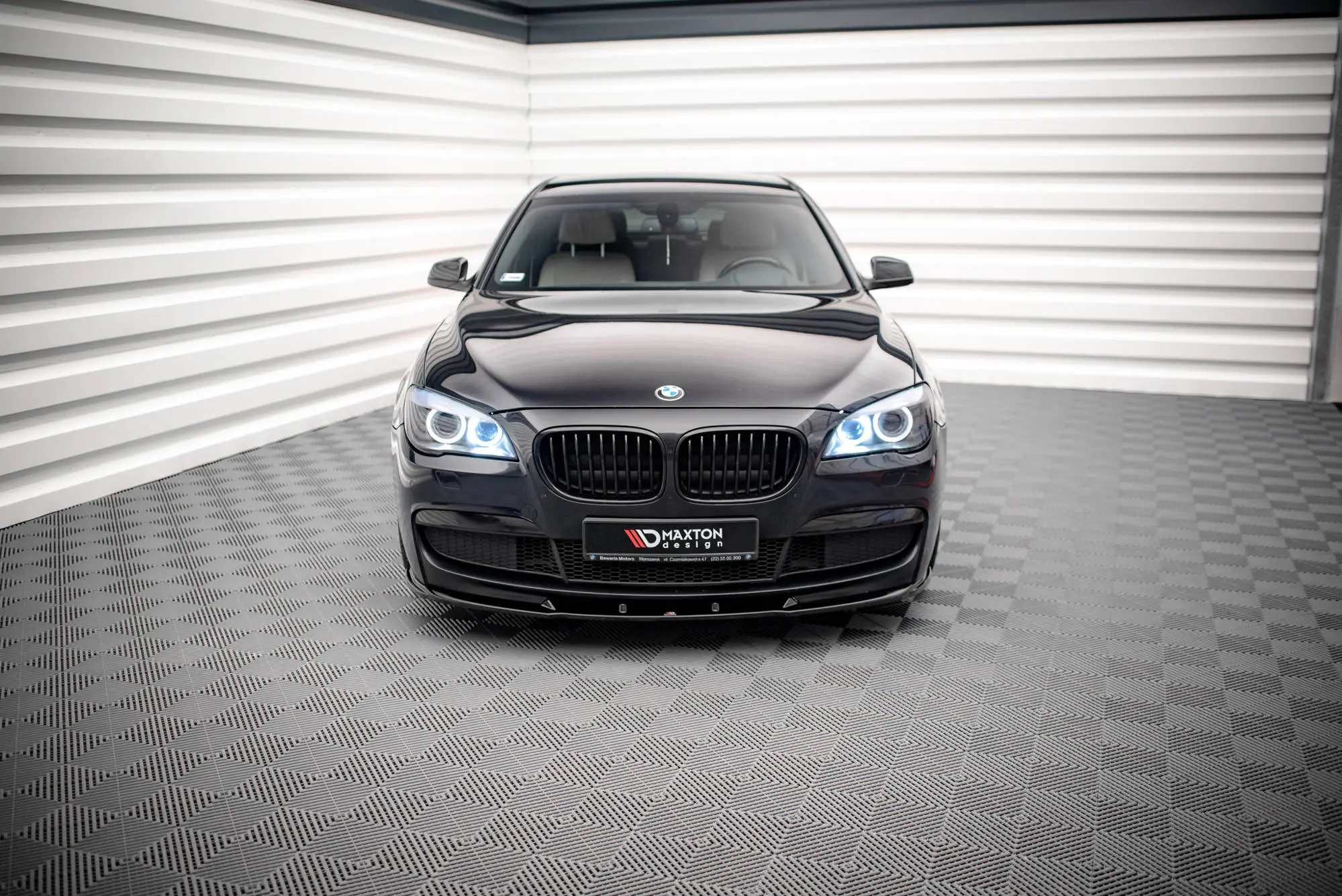 Frontspoiler BMW 7 (F01) M-Pakke 2008-2013 | V.2 Glossy Black Edition