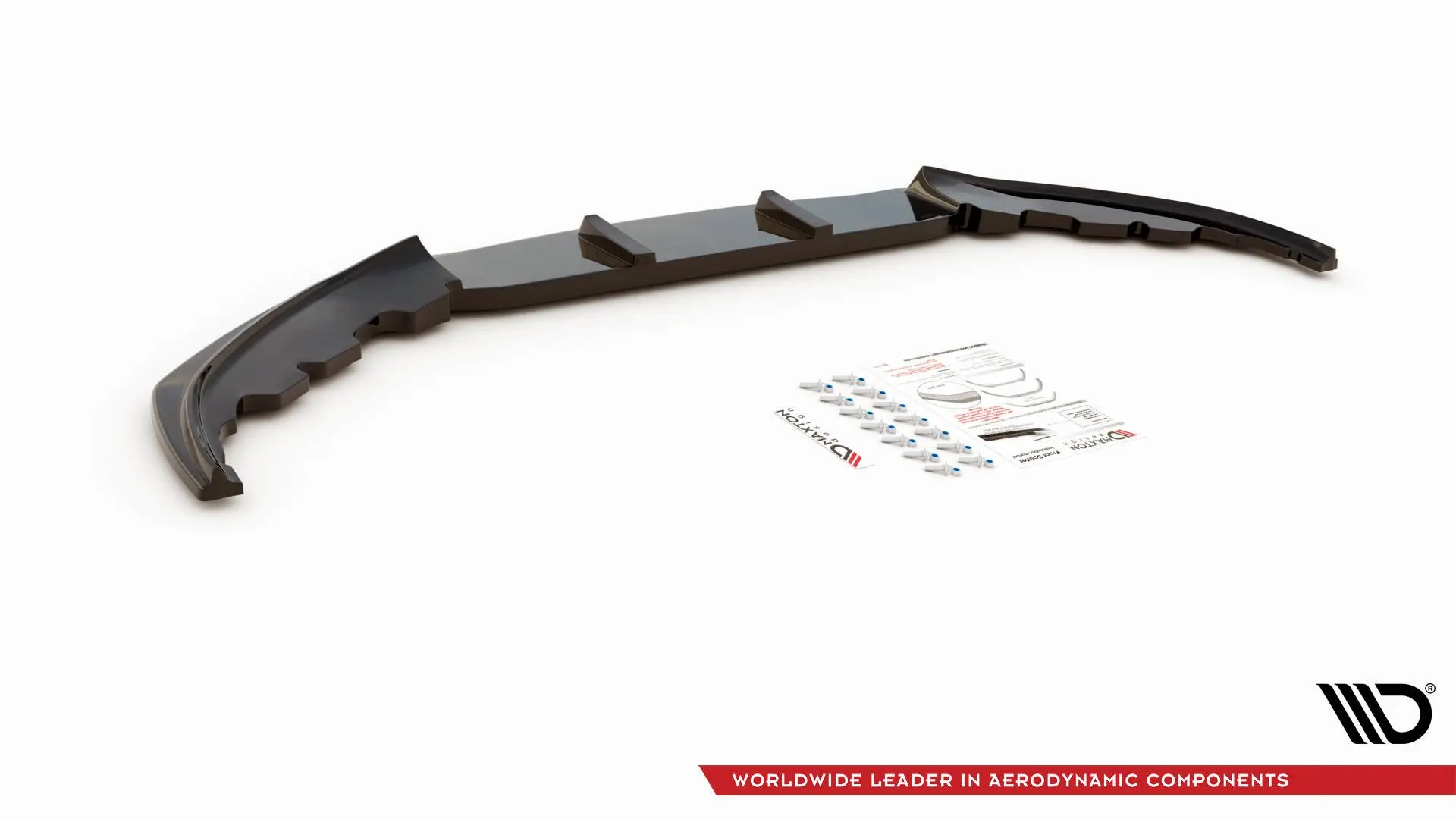 Frontspoiler BMW 7 (G11) M-pakke 2015-2018 | V.2 Glossy Black Edition – bilde 6