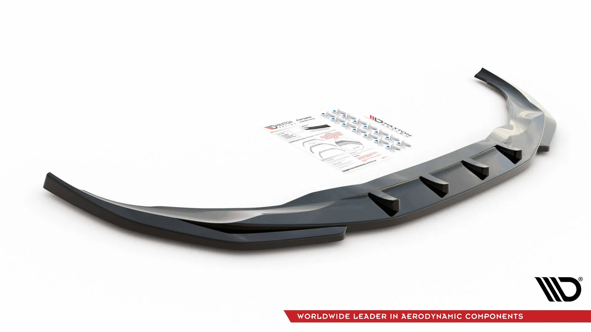 Frontspoiler BMW 7 (G11) M-pakke Facelift 2019 - 2022 | V.1 Glossy Black Edition – bilde 3