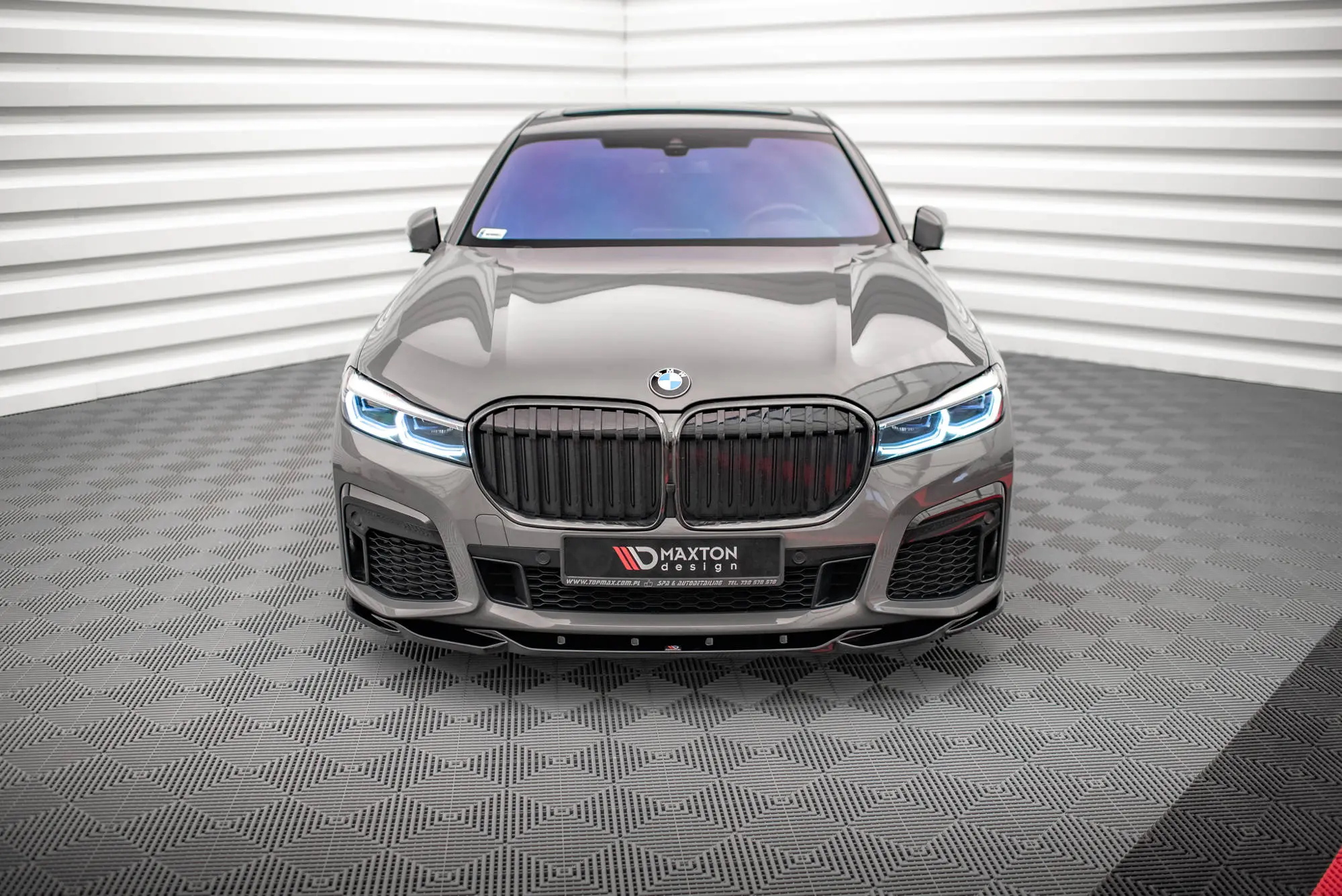 Frontspoiler BMW 7 (G11) M-Pakke Facelift 2019-2022 | V.2 Glossy Black Edition