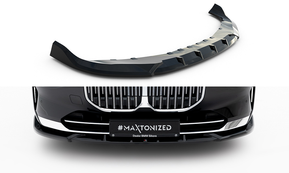 Frontspoiler BMW 7 (G70) 2022 -> | V1 Sport Glossy Black Edition