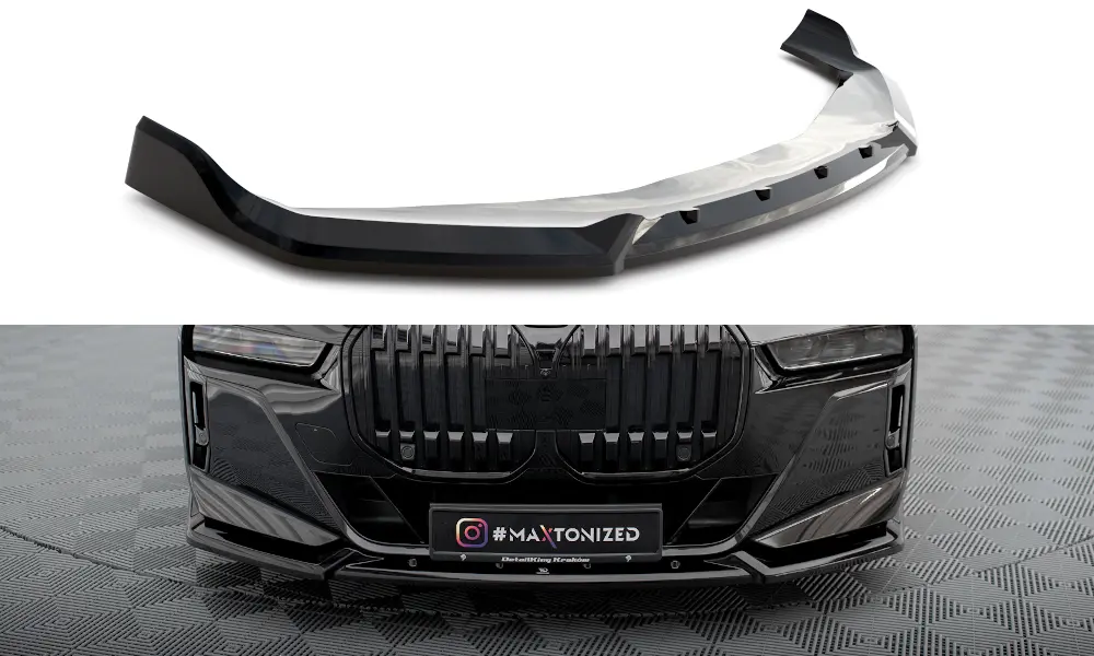 Frontspoiler BMW 7 (G70) M-Pack 2022 ->  | V.2 Glossy Black Edition