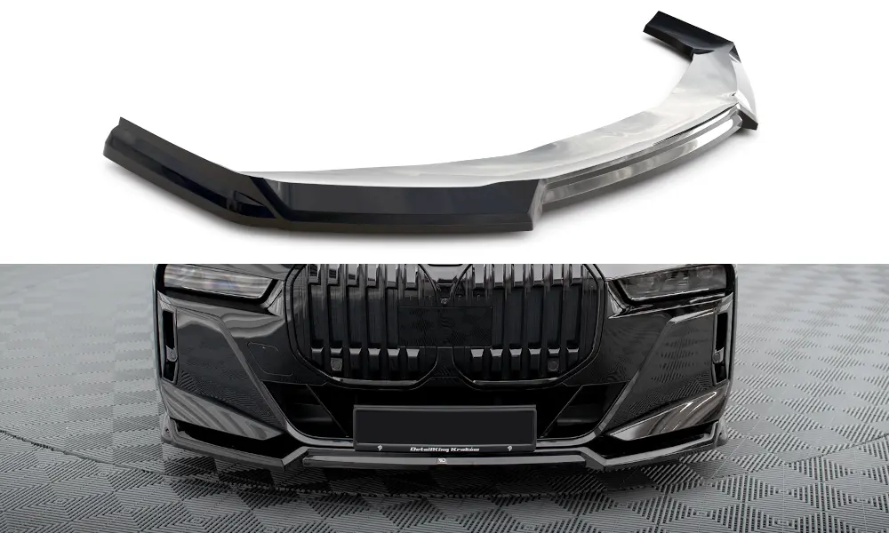 Frontspoiler BMW 7 (G70) M-Pack 2022 ->  | V.3 Glossy Black Edition – bilde 4