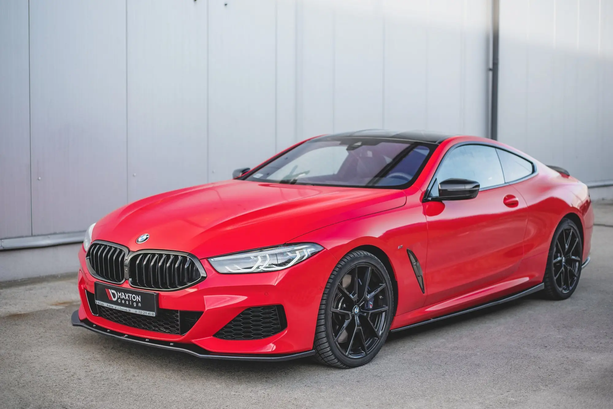 Frontspoiler BMW 8 Coupe (G15) M-Pack / 8 Gran Coupe (G16) M-Pack / M8 (F92) 2018 - 2022 | V.1 Glossy Black Edition – bilde 4