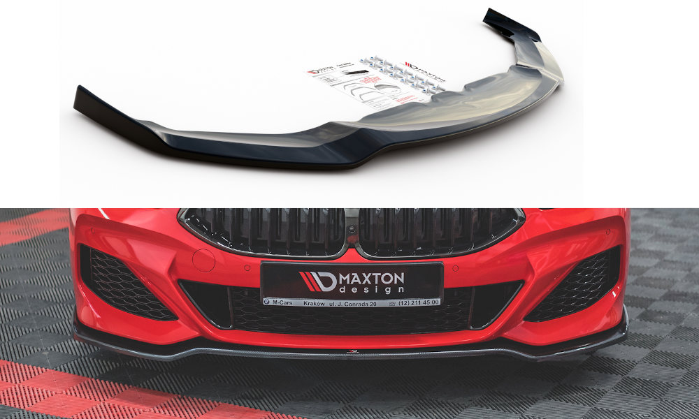 Frontspoiler BMW 8 Coupe (G15) M-Pack / 8 Gran Coupe (G16) M-Pack / M8 (F92) 2018 - 2022 | V.2 Glossy Black Edition – bilde 2