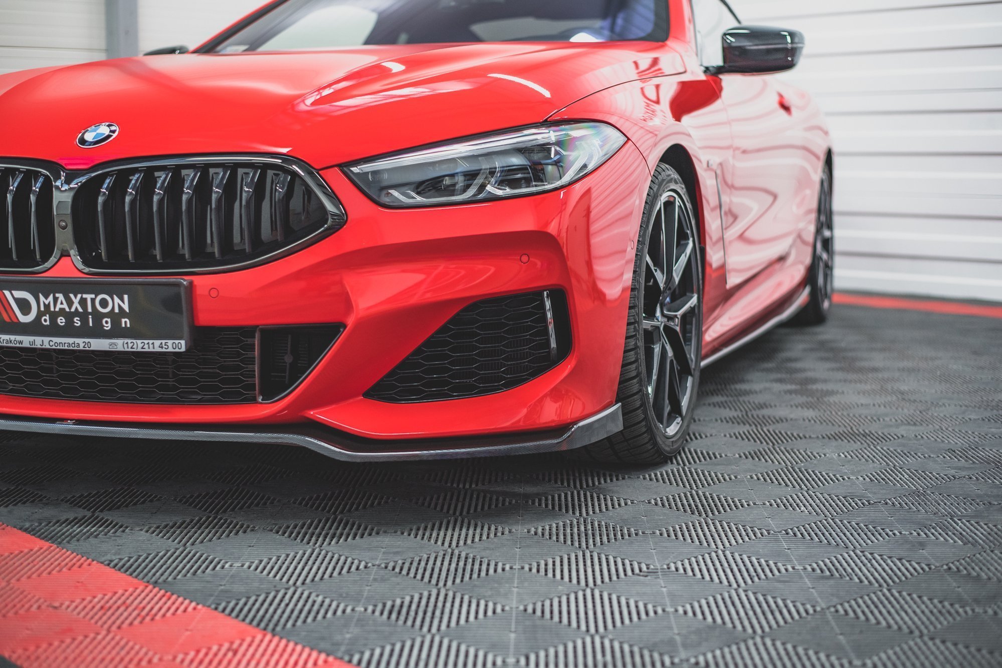 Frontspoiler BMW 8 Coupe (G15) M-Pack / 8 Gran Coupe (G16) M-Pack / M8 (F92) 2018 - 2022 | V.2 Glossy Black Edition – bilde 3