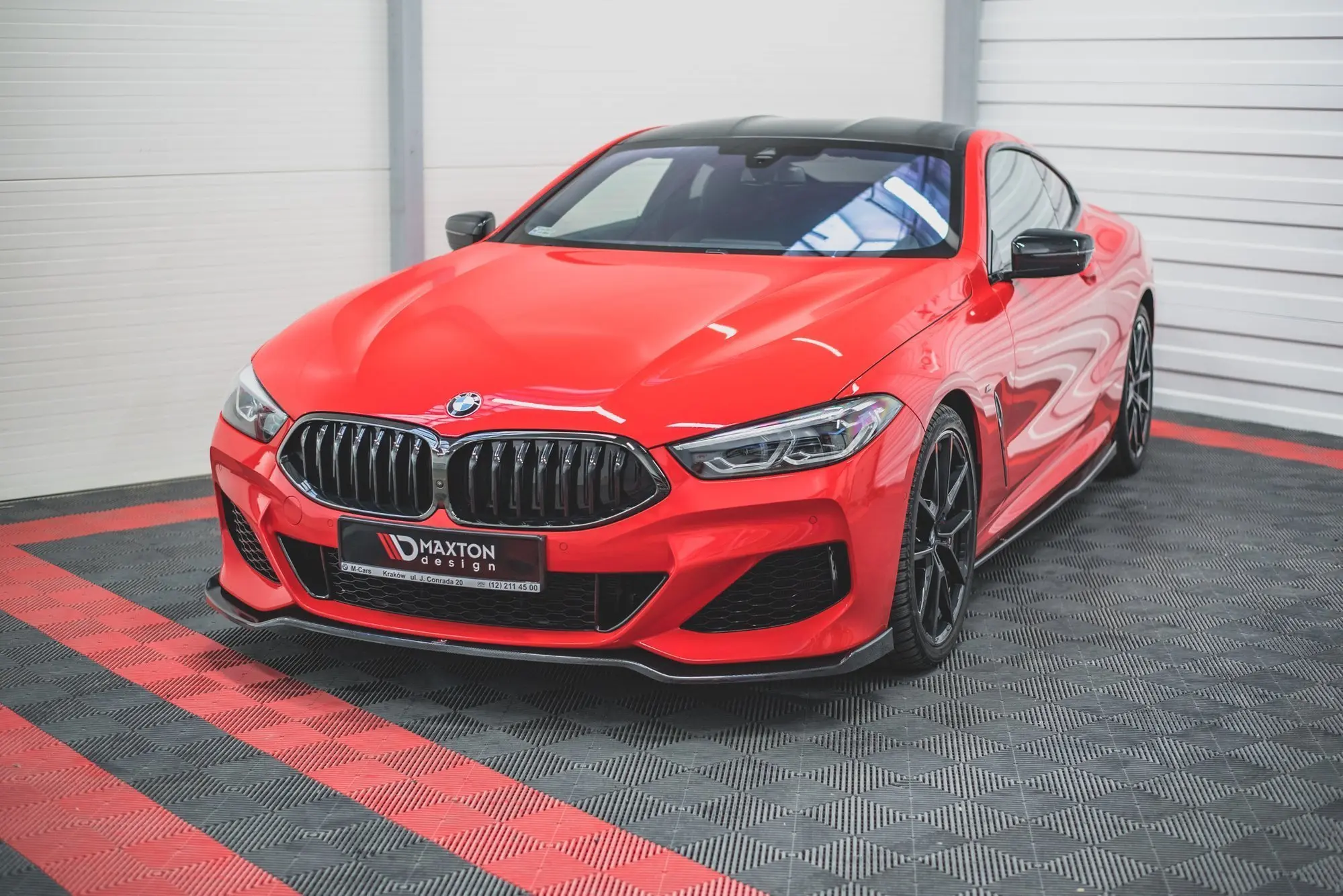 Frontspoiler BMW 8 Coupe (G15) M-Pack / 8 Gran Coupe (G16) M-Pack / M8 (F92) 2018 - 2022 | V.2 Glossy Black Edition – bilde 5
