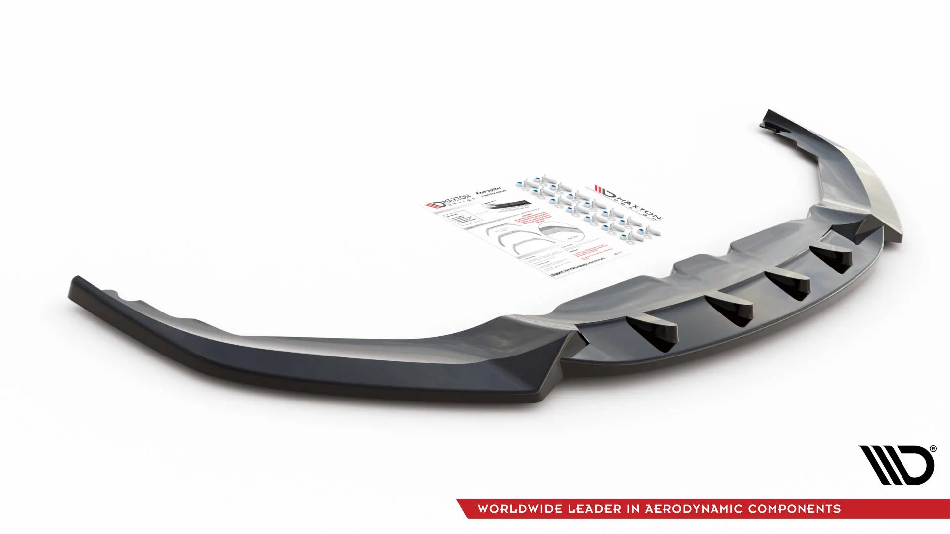 Frontspoiler BMW 8 Coupe (G15) M-Pack / 8 Gran Coupe (G16) M-Pack / M8 (F92) 2018 - 2022 | V.3 Glossy Black Edition – bilde 4