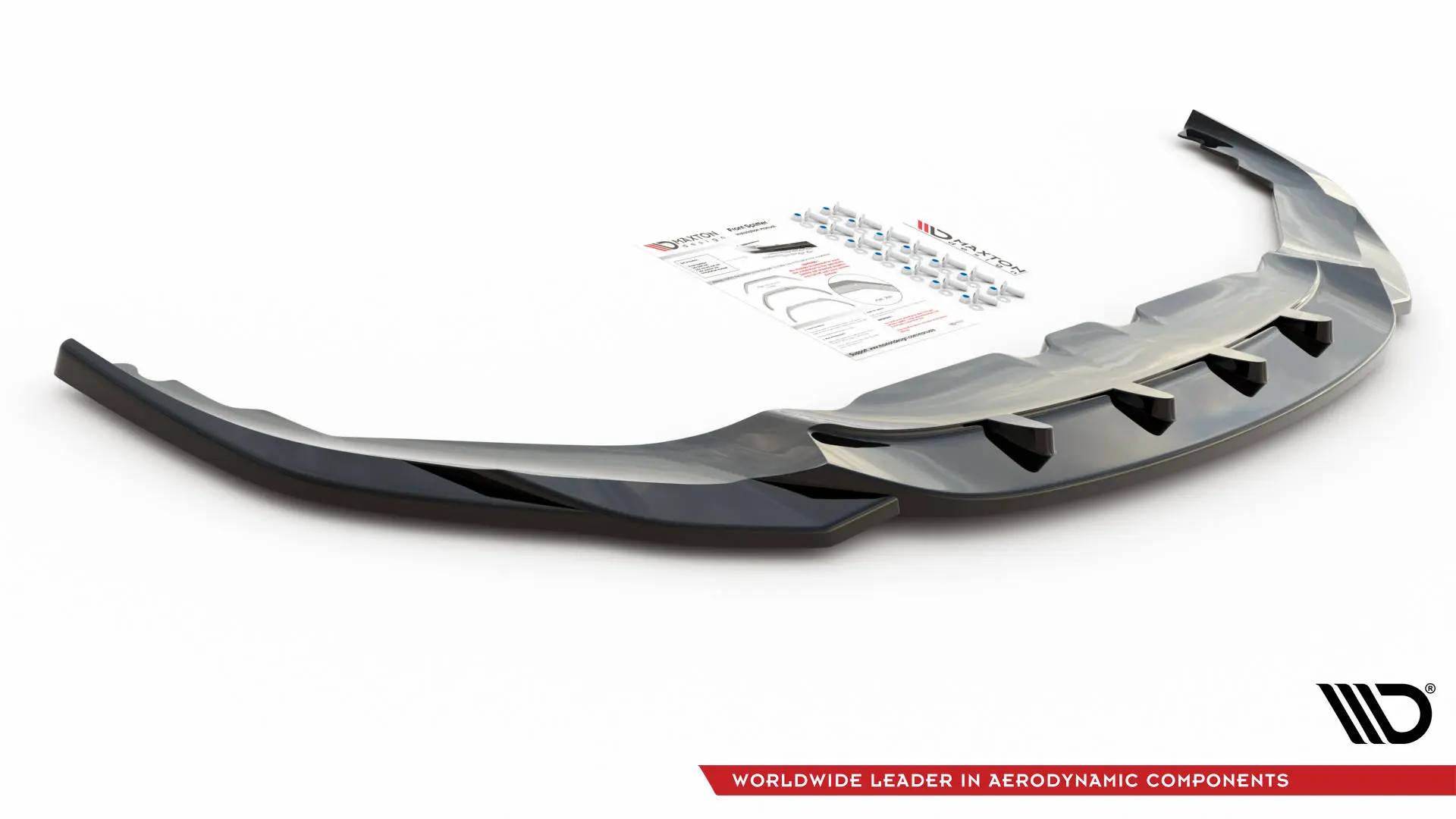 Frontspoiler BMW 8 Coupe (G15) M-Pack / 8 Gran Coupe (G16) M-Pack / M8 (F92) 2018 - 2022 | V.4 Glossy Black Edition – bilde 5