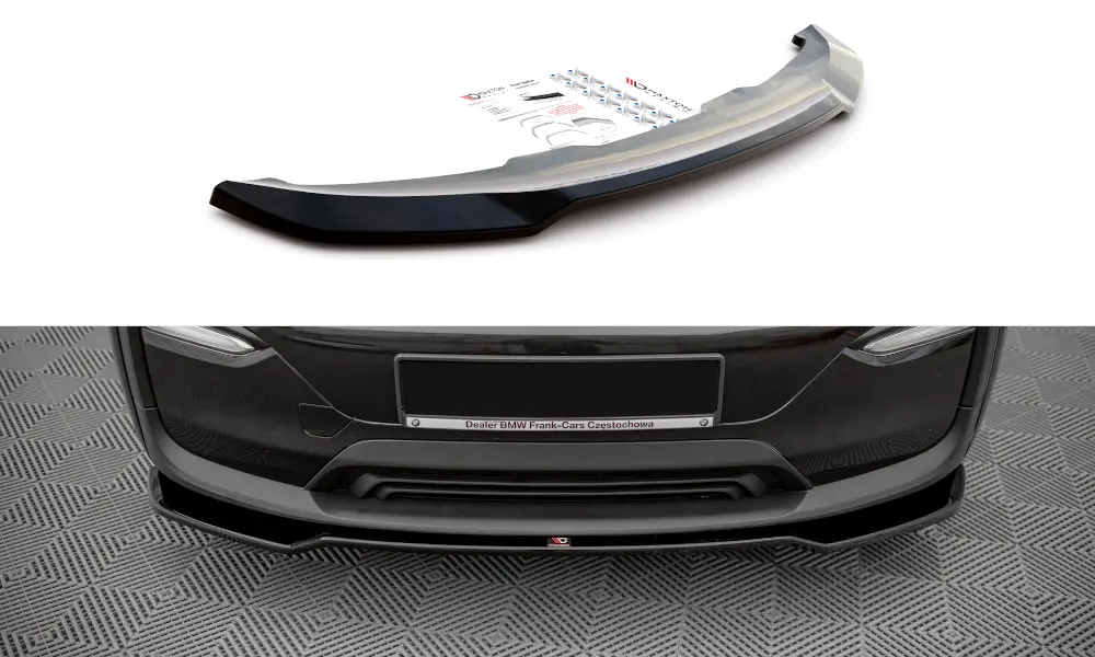 Frontspoiler BMW i3 LCI 2017 - 2022  | V.1 Glossy Black Edition Image 4