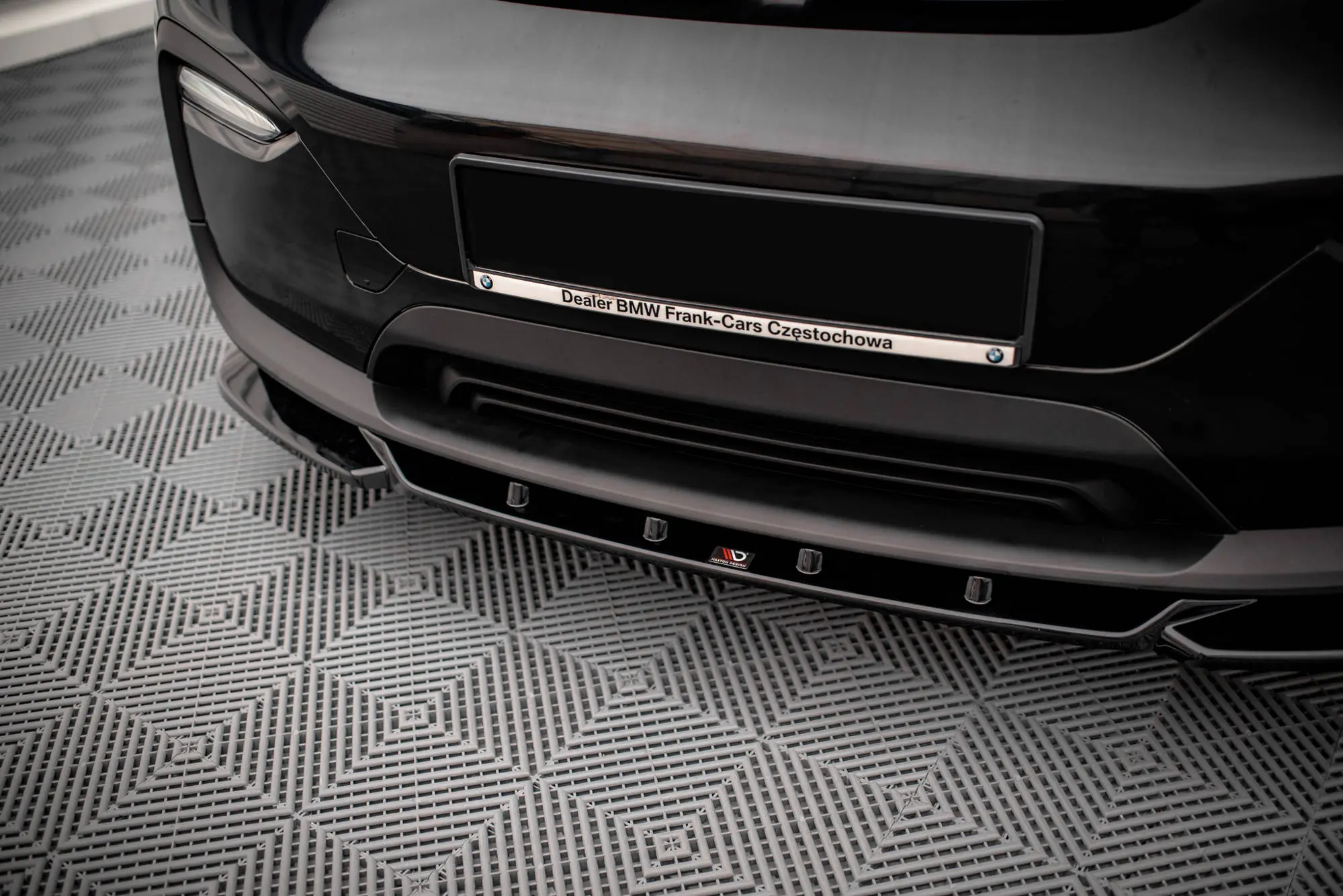 Frontspoiler BMW i3 LCI 2017 - 2022 | V.2 Glossy Black Edition Image 1