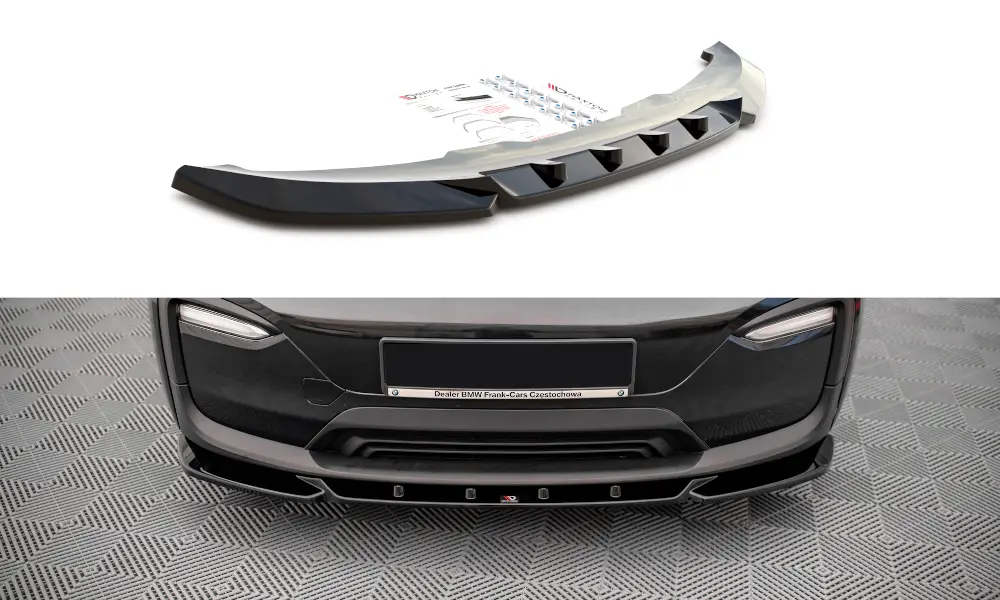 Frontspoiler BMW i3 LCI 2017 - 2022 | V.2 Glossy Black Edition Image 3