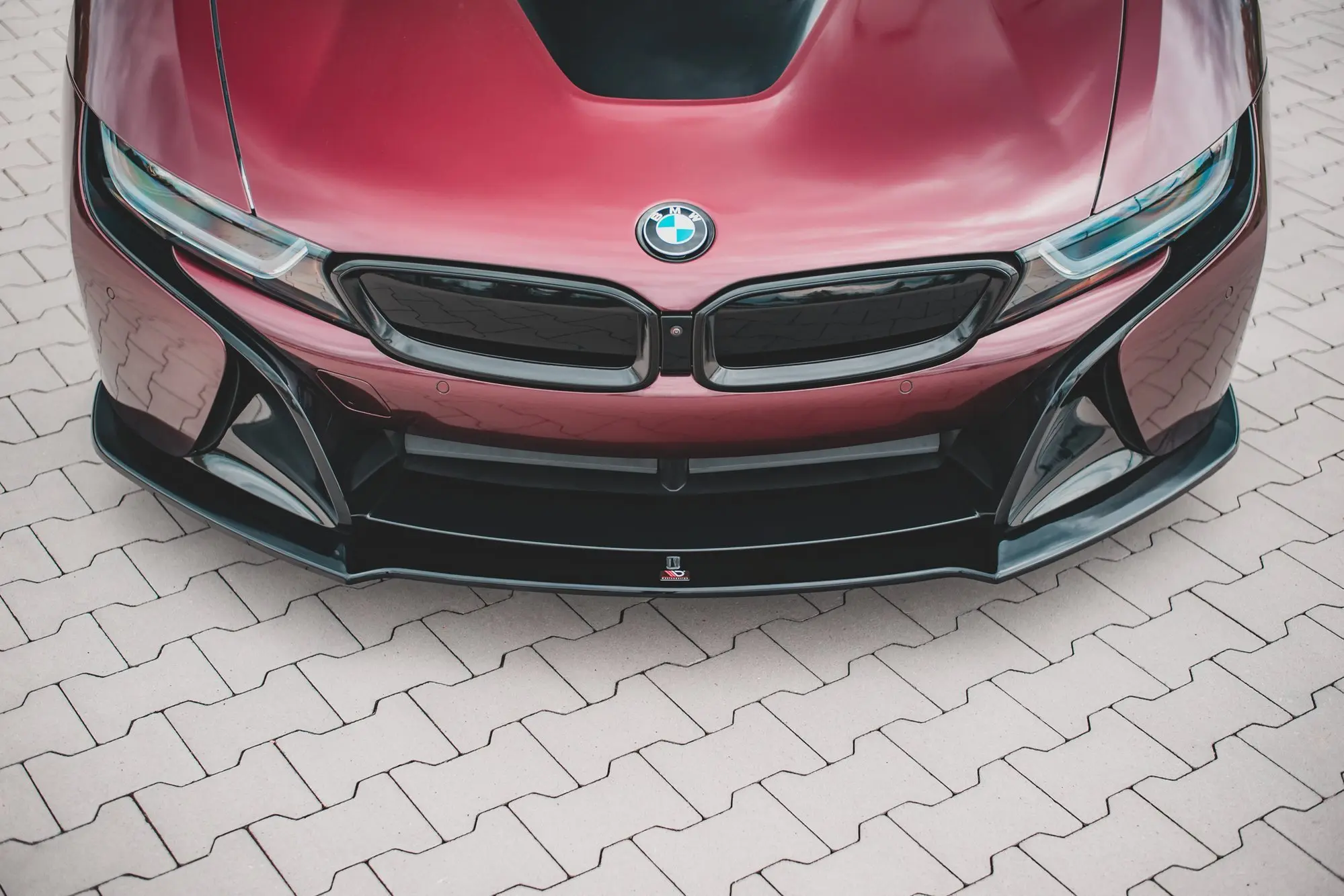 Frontspoiler BMW i8 2014-2020 | Glossy Black Edition – bilde 3