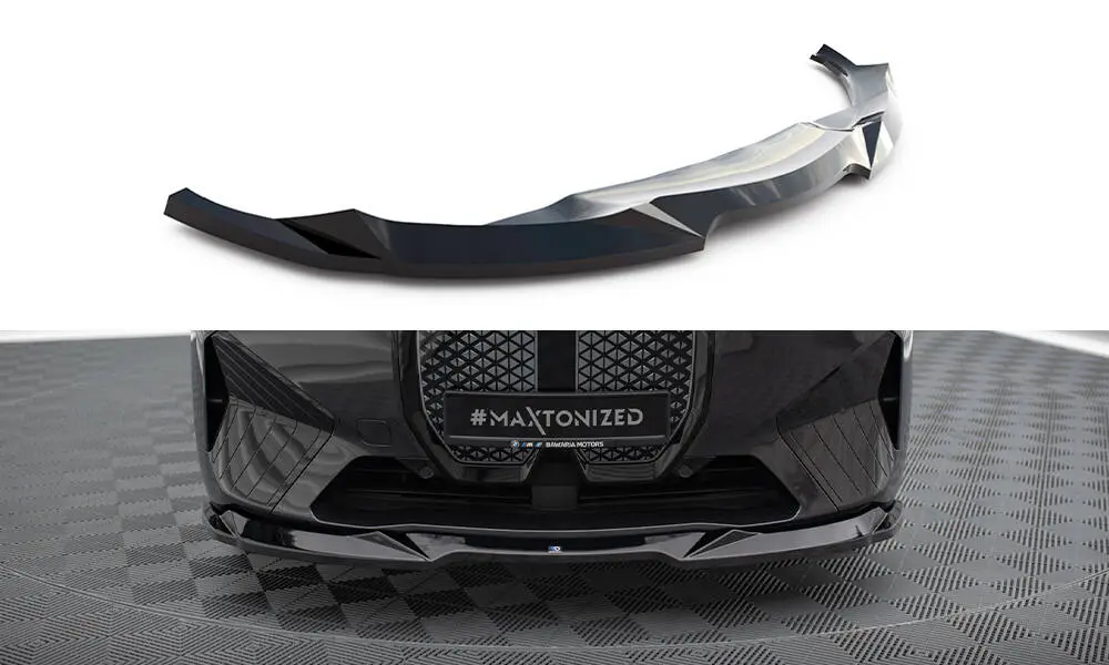 Frontspoiler BMW iX (I20) M-Pack 2021 -> | V.2 Glossy Black Edition Image 4