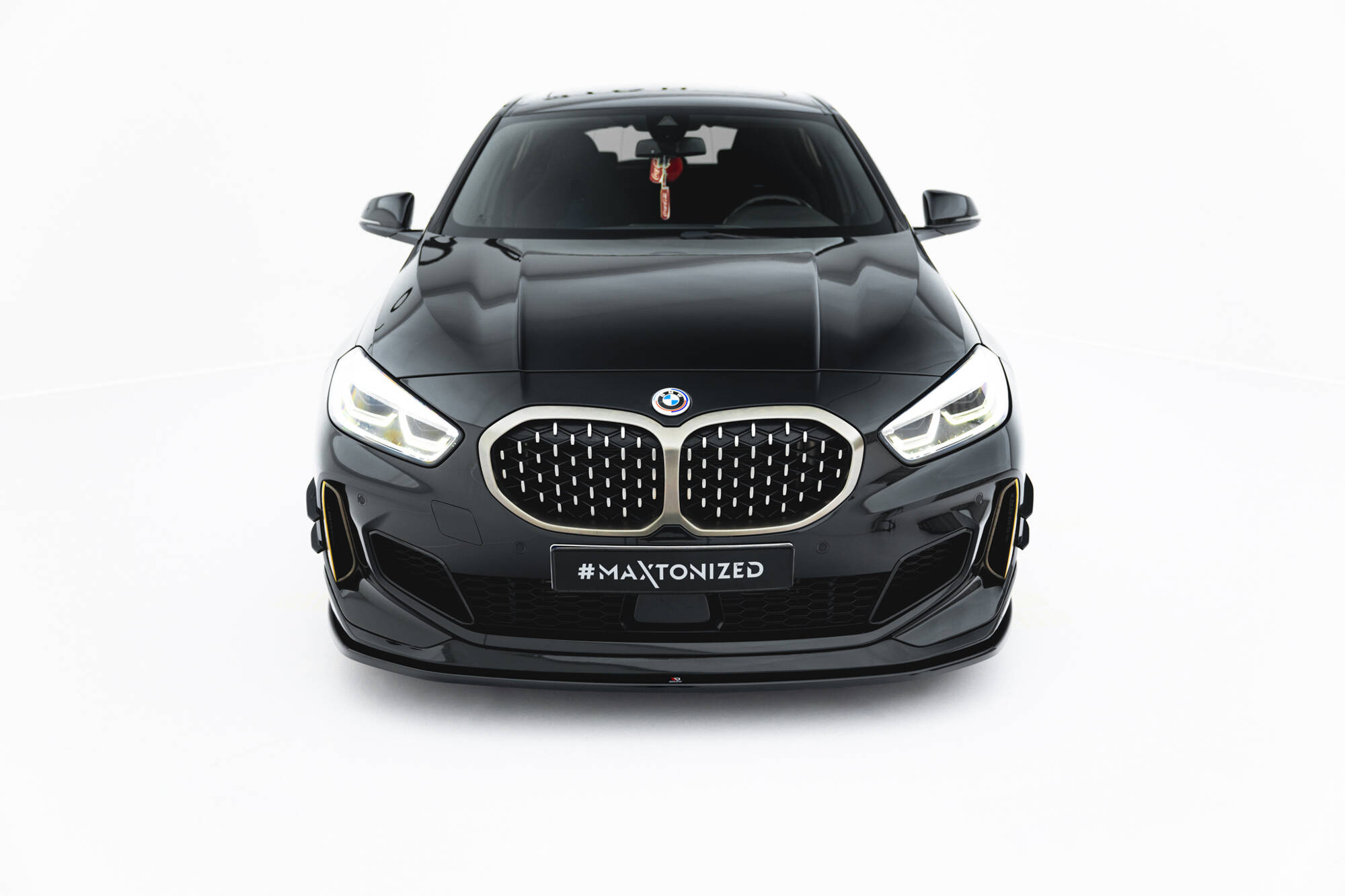 Frontspoiler BMW M135i (F40) M-Performance 2019 - 2024 | Sport Glossy Black Edition – bilde 4