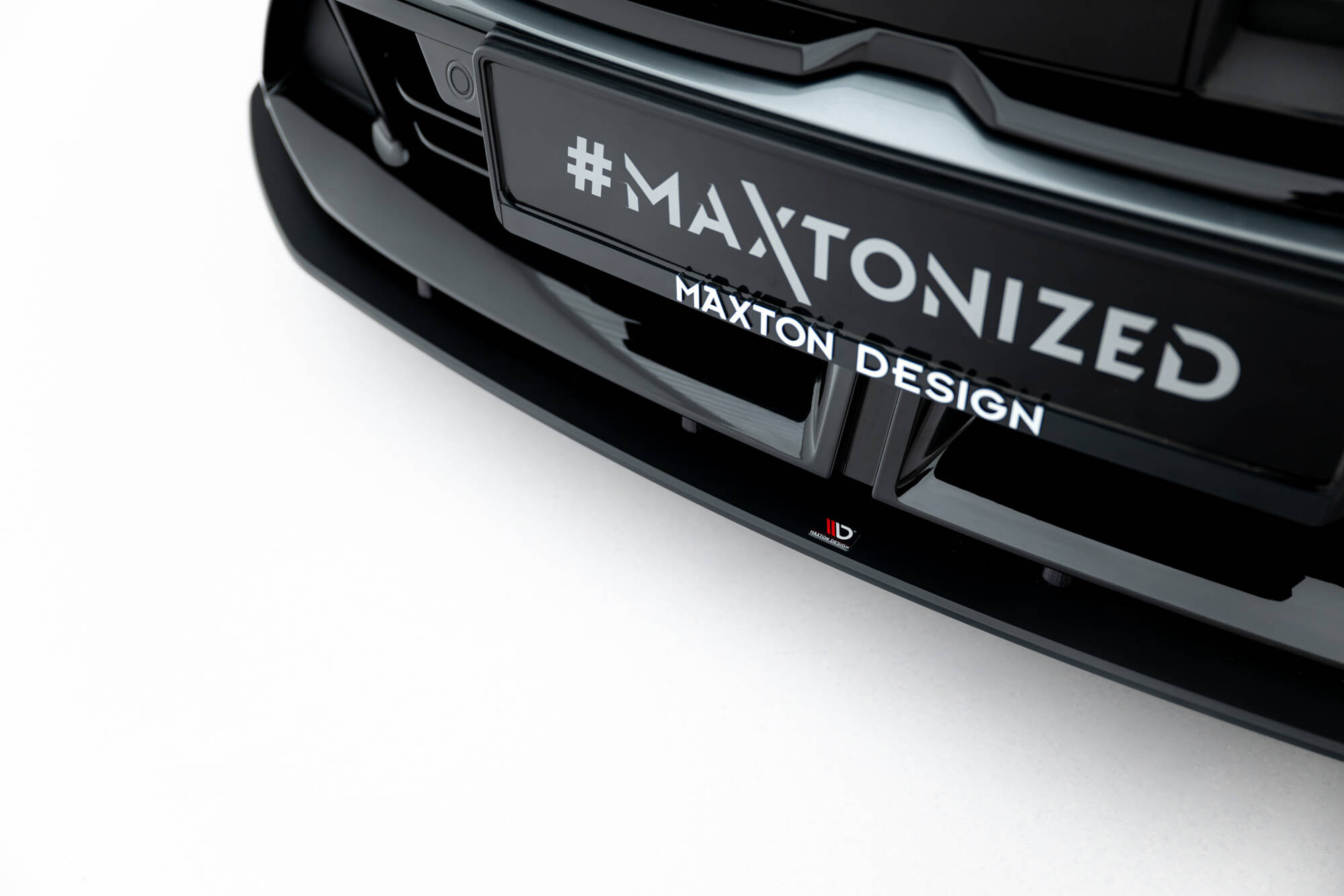 Frontspoiler BMW M135i (F70) 2024 -> | Sport Glossy Black Edition – bilde 4