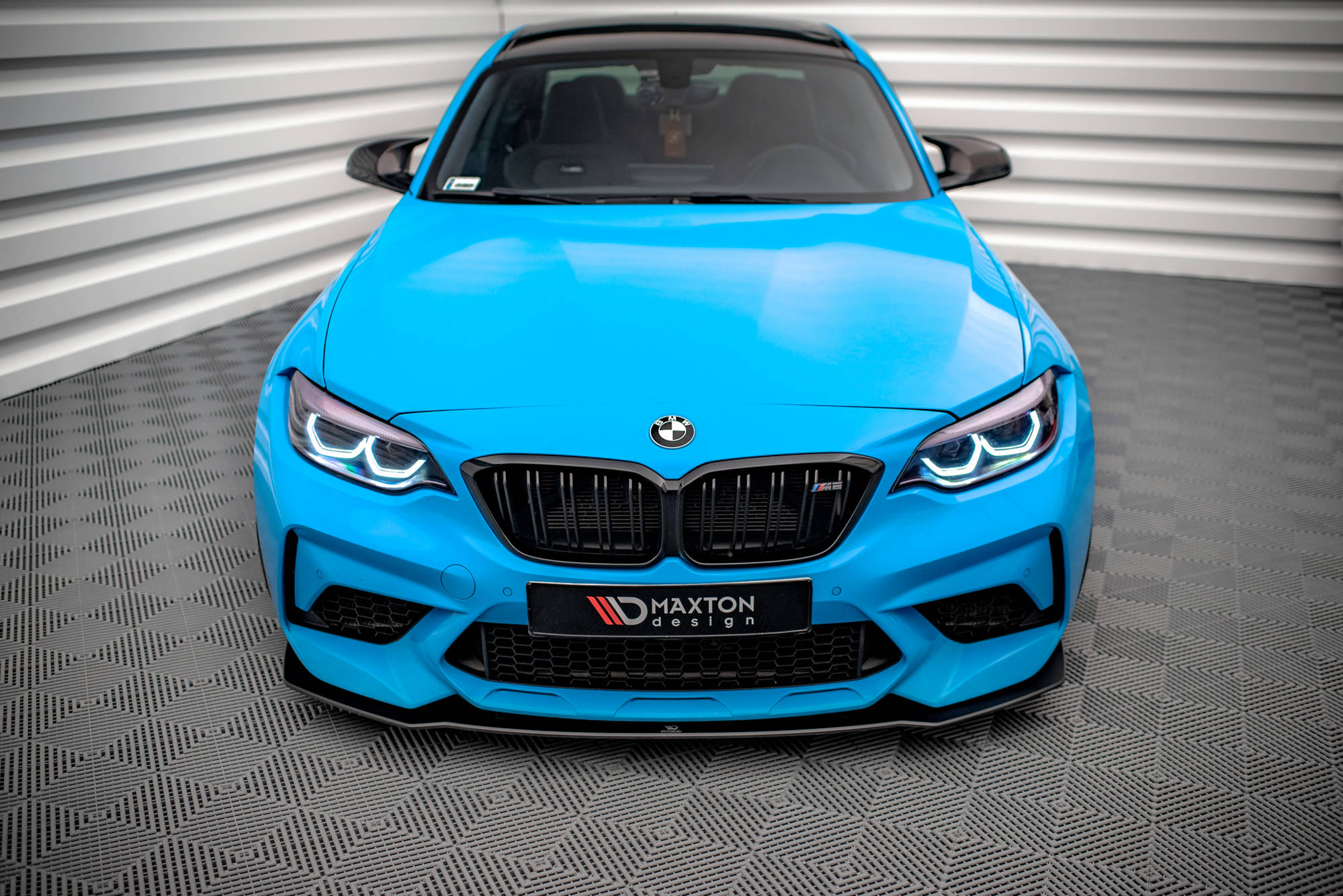 Frontspoiler BMW M2 Competition (F87) 2016-2020 | Street Pro Black Edition Image 1