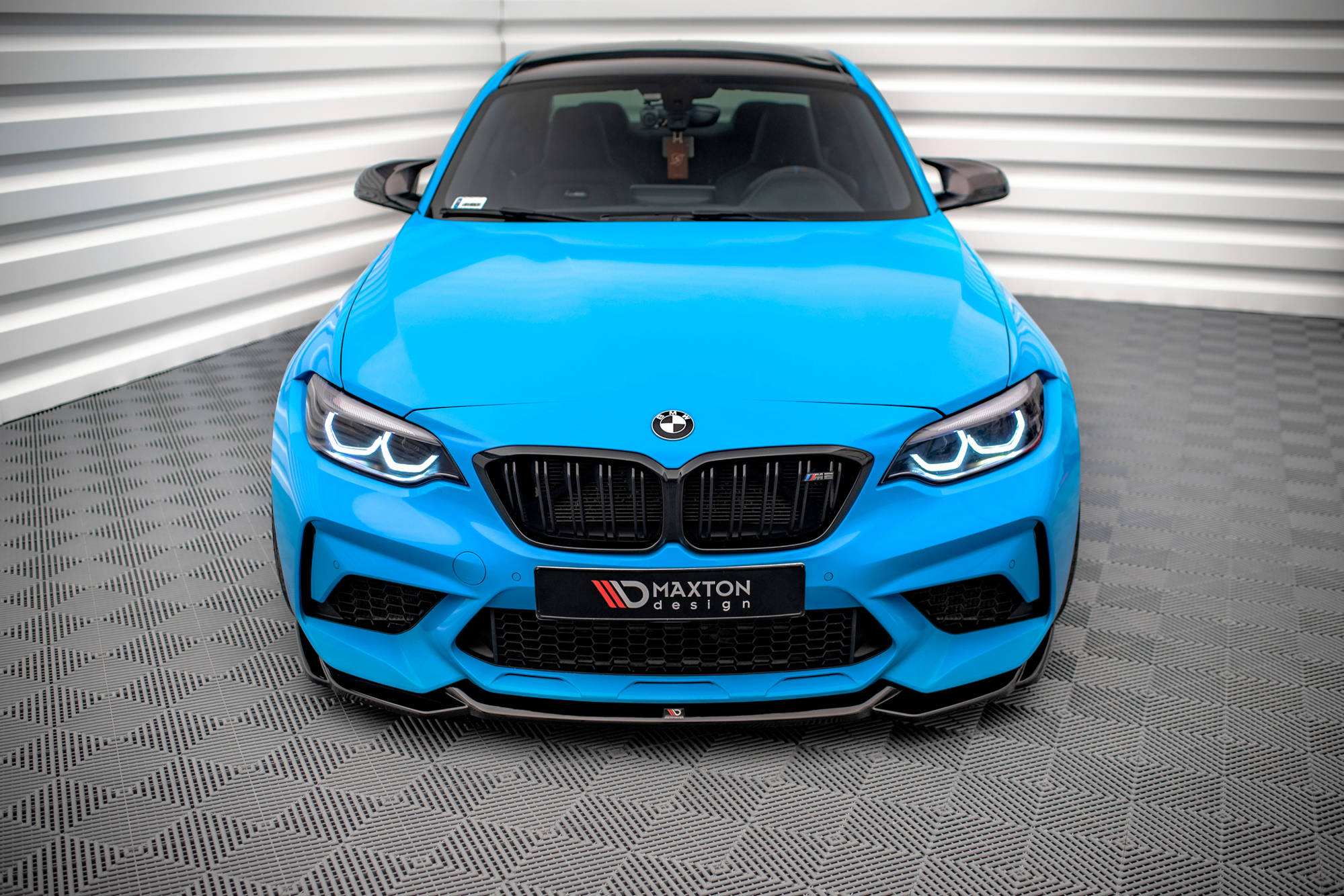 Frontspoiler BMW M2 Competition (F87) 2018-2020 | V.1 Glossy Black Edition