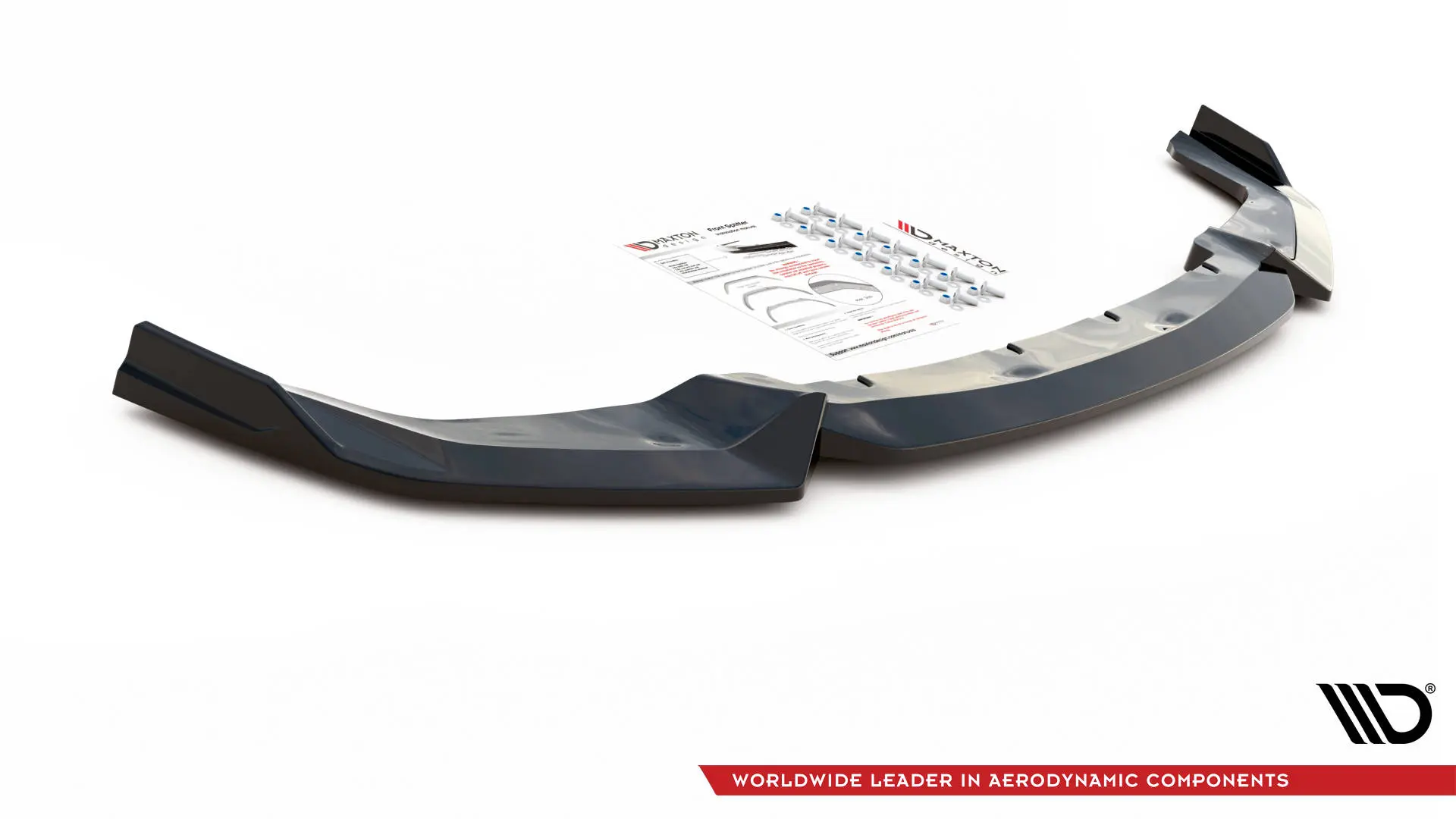 Frontspoiler BMW M2 Competition (F87) 2018-2020 | V.2 Glossy Black Edition – bilde 4