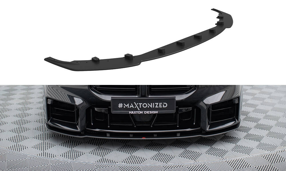 Frontspoiler BMW M2 Coupe (G87) 2023 - > | V.1 Street Pro Black Edition – bilde 3