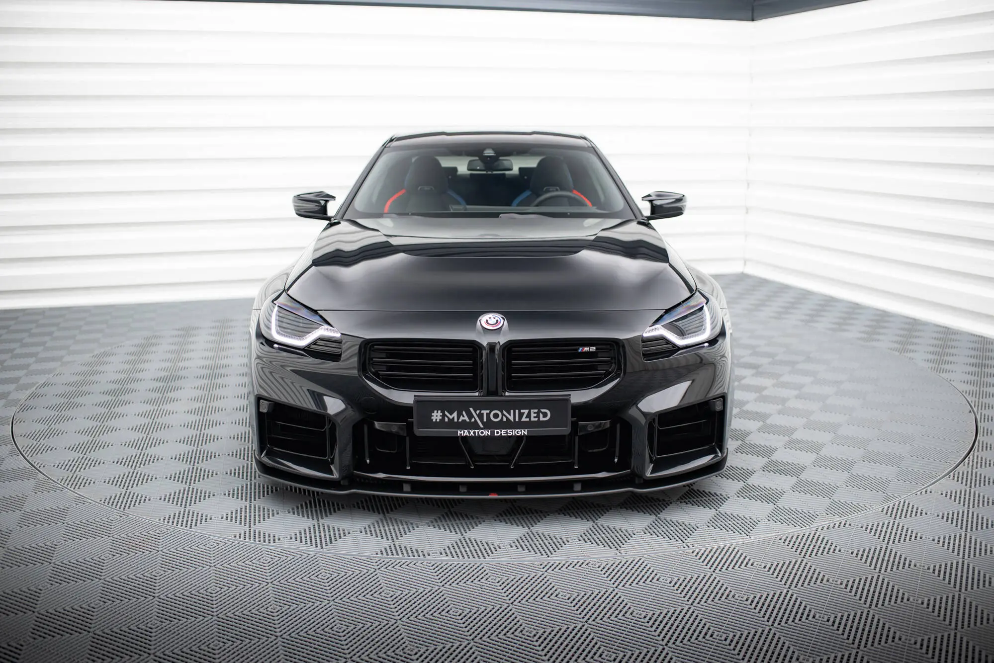 Frontspoiler BMW M2 Coupe (G87) 2023 - > | V.1 Street Pro Black Edition – bilde 4
