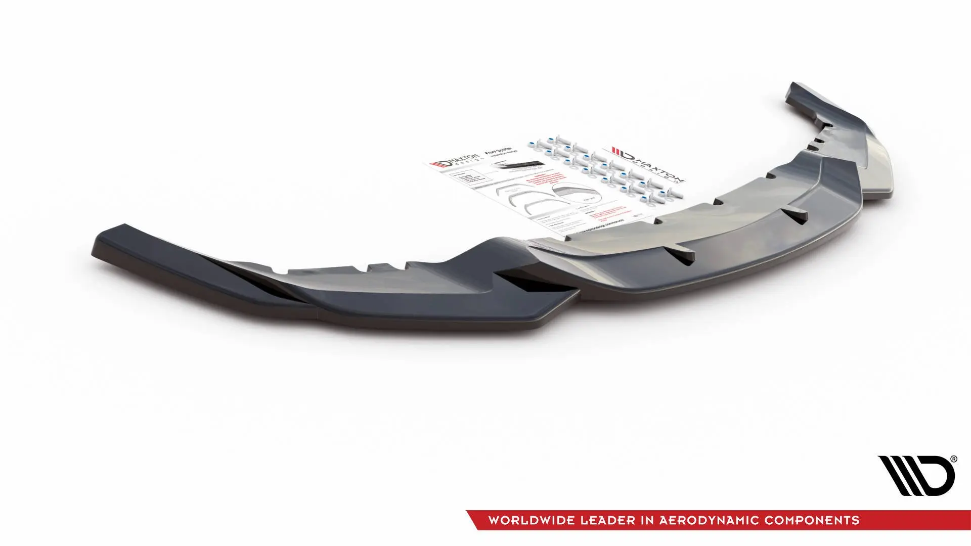 Frontspoiler BMW M2 (F87) 2016-2020 | V.3 Glossy Black Edition – bilde 4