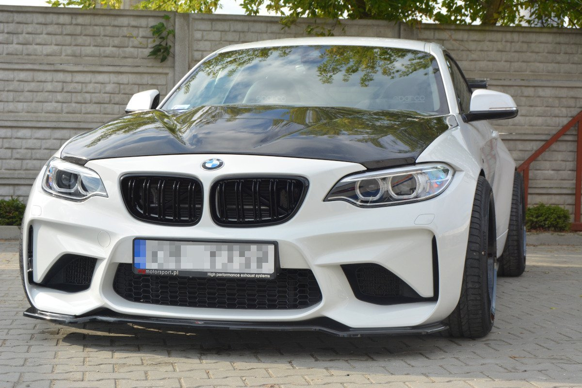 Frontspoiler BMW M2 (F87) COUPÉ 2016 - 2020 | Sport Glossy Black Edition