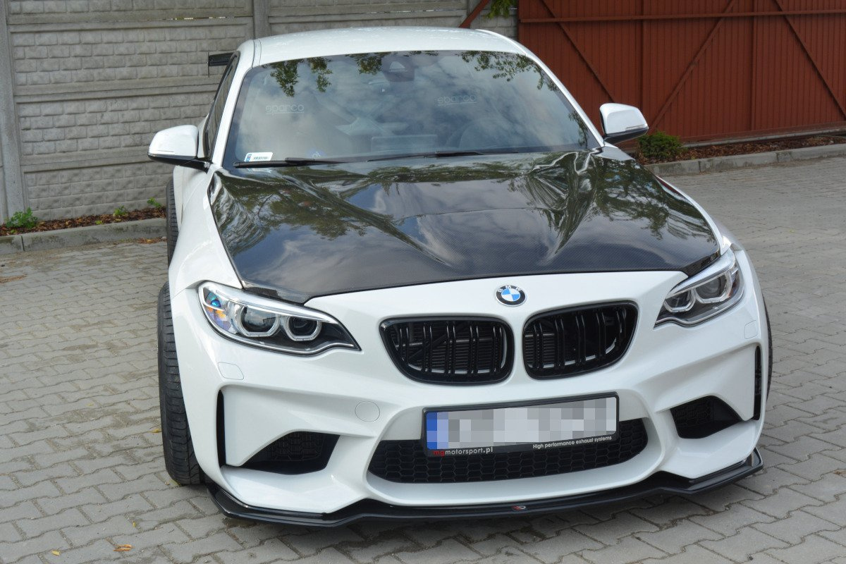 Frontspoiler BMW M2 (F87) COUPÉ 2016 - 2020 | Sport Glossy Black Edition – bilde 3