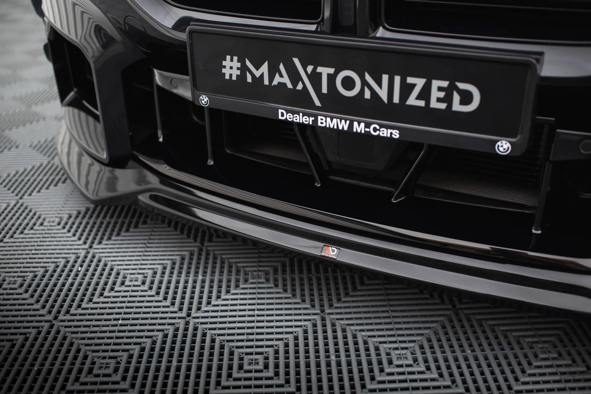 Frontspoiler BMW M2 (G87) 2023 -> | V.1 Glossy Black Edition