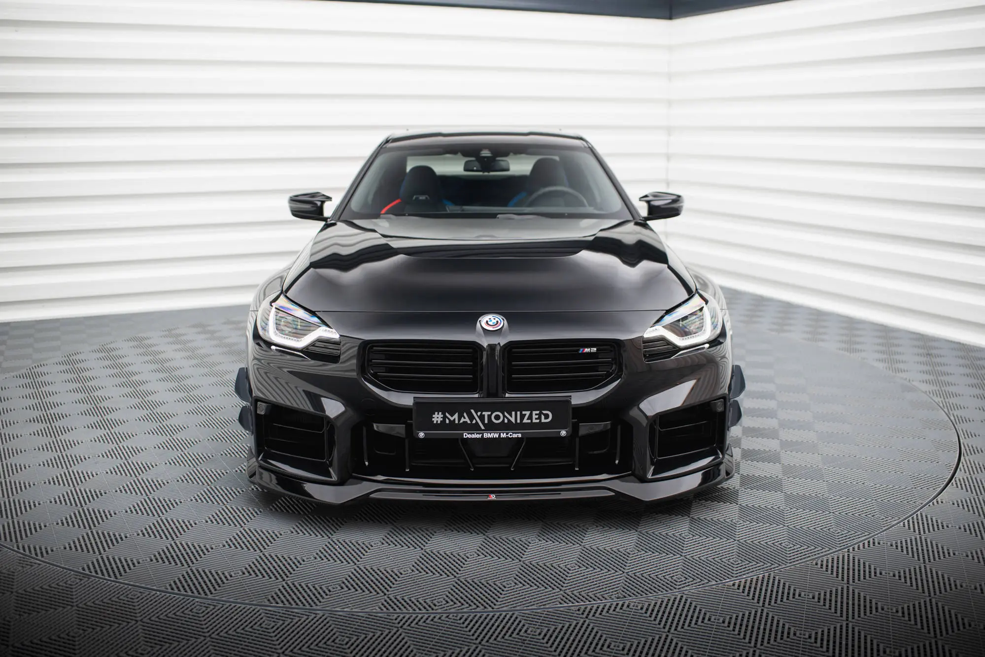 Frontspoiler BMW M2 (G87) 2023 -> | V.1 Glossy Black Edition – bilde 2