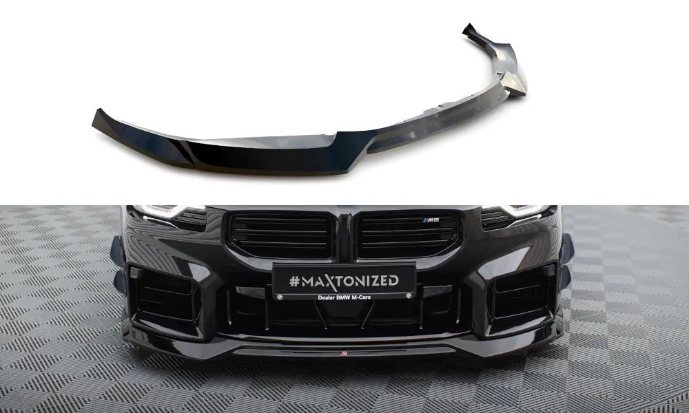 Frontspoiler BMW M2 (G87) 2023 -> | V.1 Glossy Black Edition – bilde 3