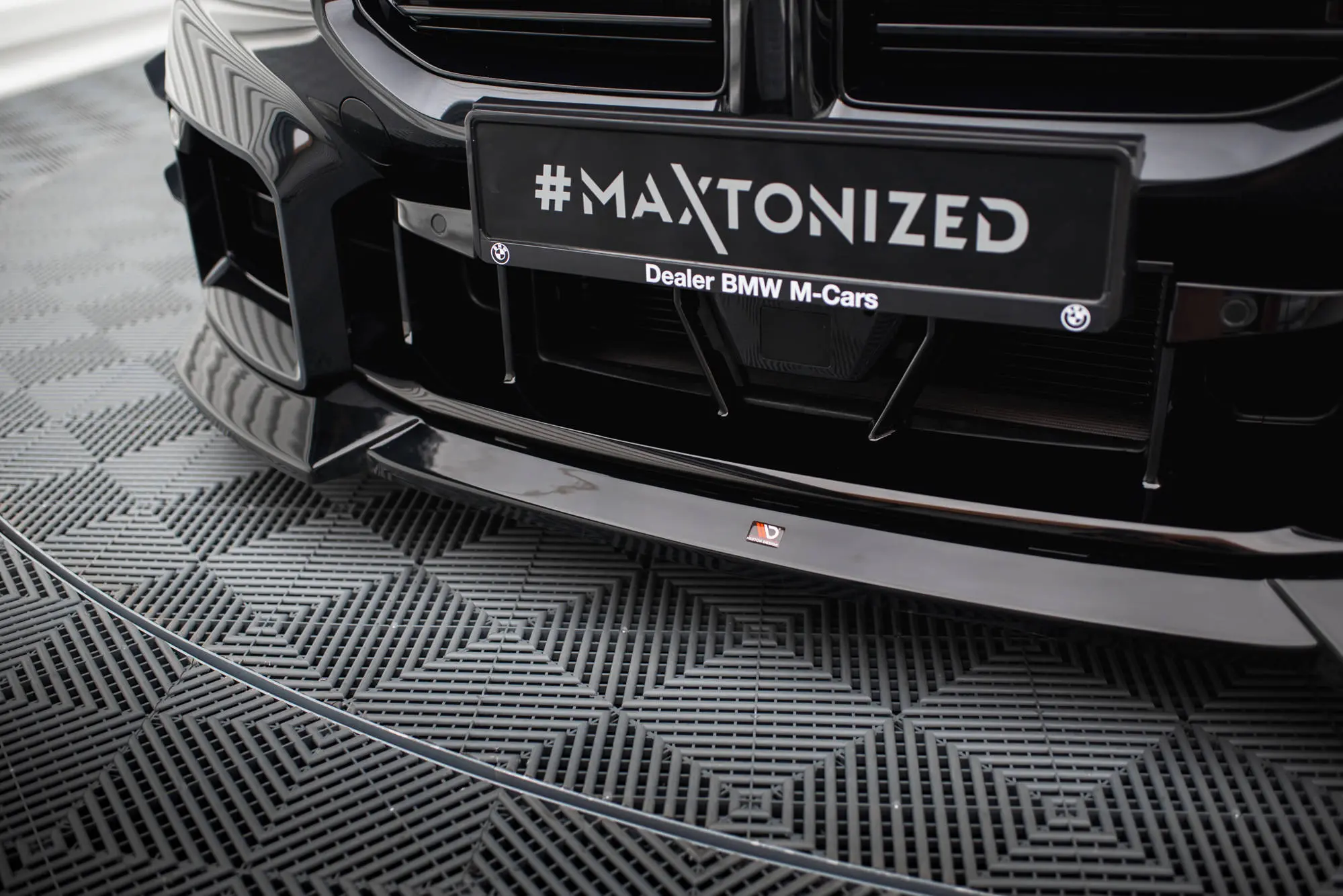 Frontspoiler BMW M2 (G87) 2023 -> | V.2 Glossy Black Edition