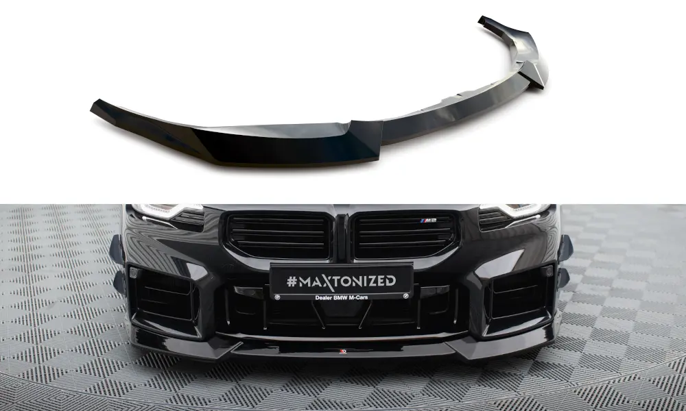 Frontspoiler BMW M2 (G87) 2023 -> | V.2 Glossy Black Edition – bilde 3